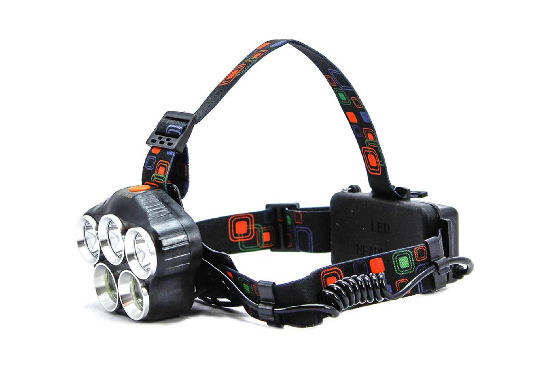 چراغ پیشانی اسمال سان ZY-BT006 رنگ مشکی