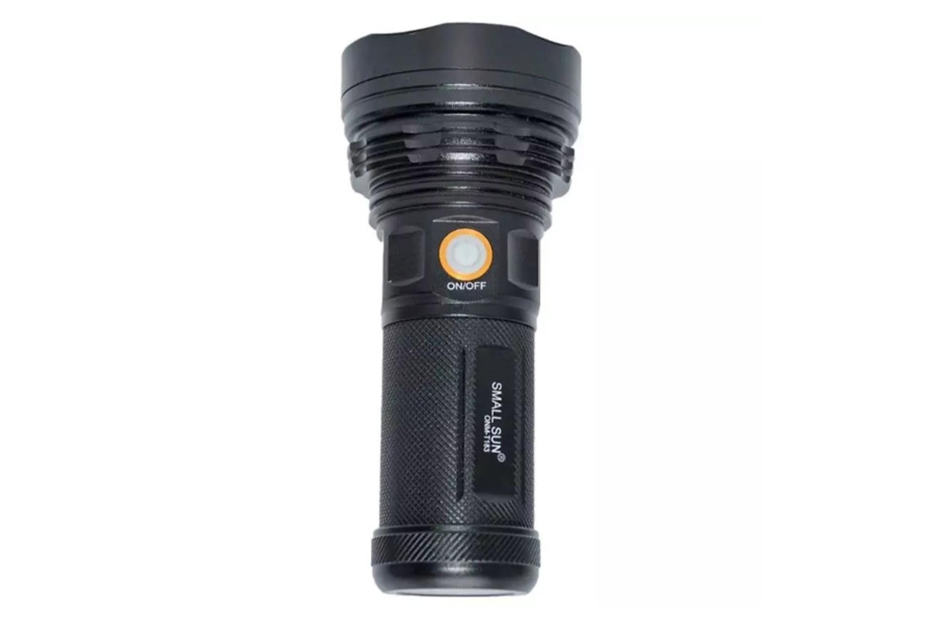 مرجع متخصصين ايران چراغ قوه اسمال سان ZY-T183 رنگ مشكي