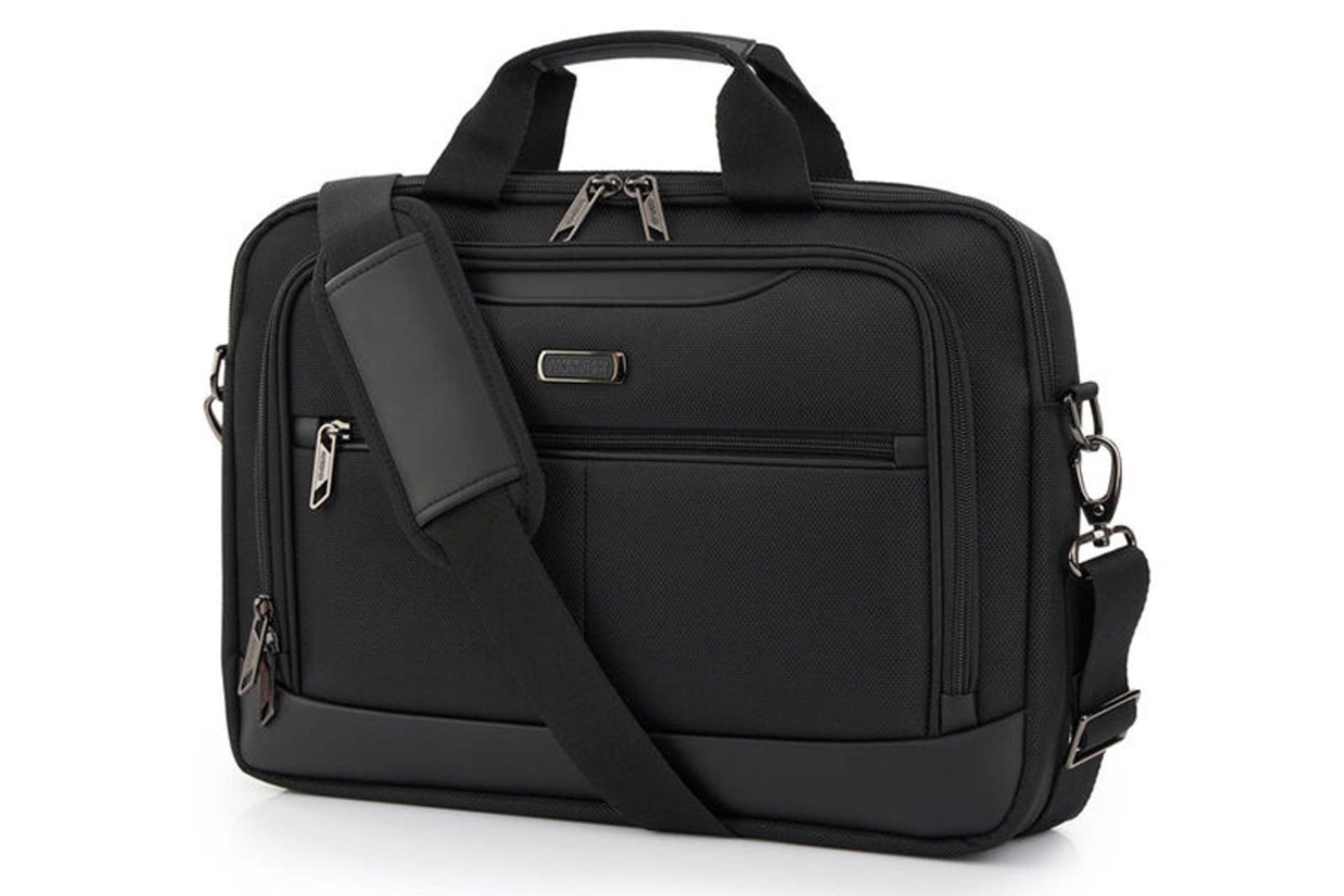 کیف لپ تاپ امریکن توریستر BASS مناسب 15.6 اینچ رنگ مشکی