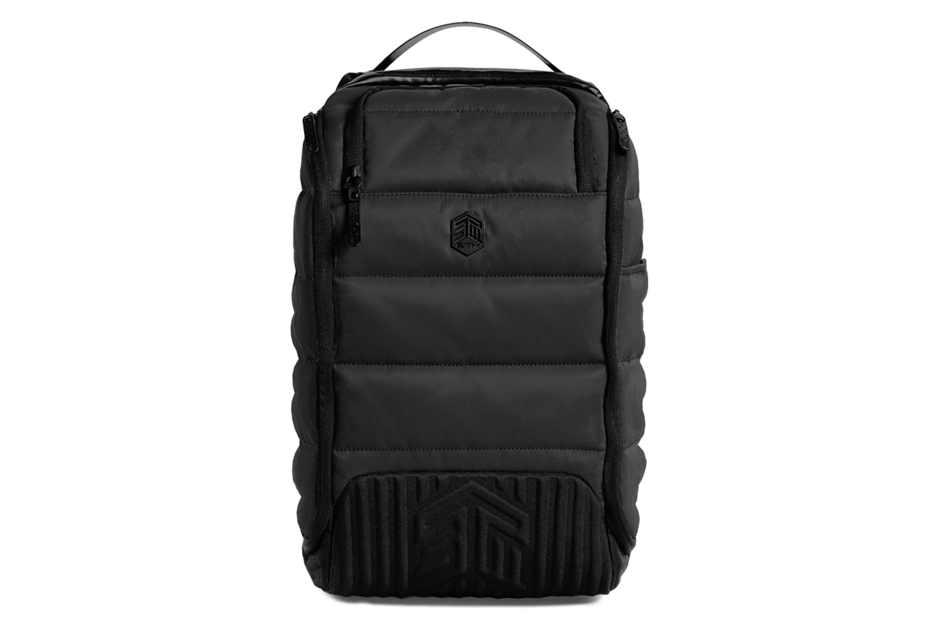 کوله پشتی لپ تاپ اس تی ام Dux 16L مناسب 15.6 اینچ رنگ مشکی