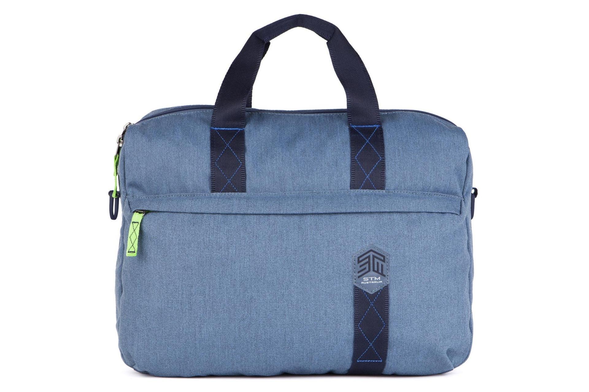 کیف لپ تاپ اس تی ام Judge مناسب 15 اینچ رنگ آبی