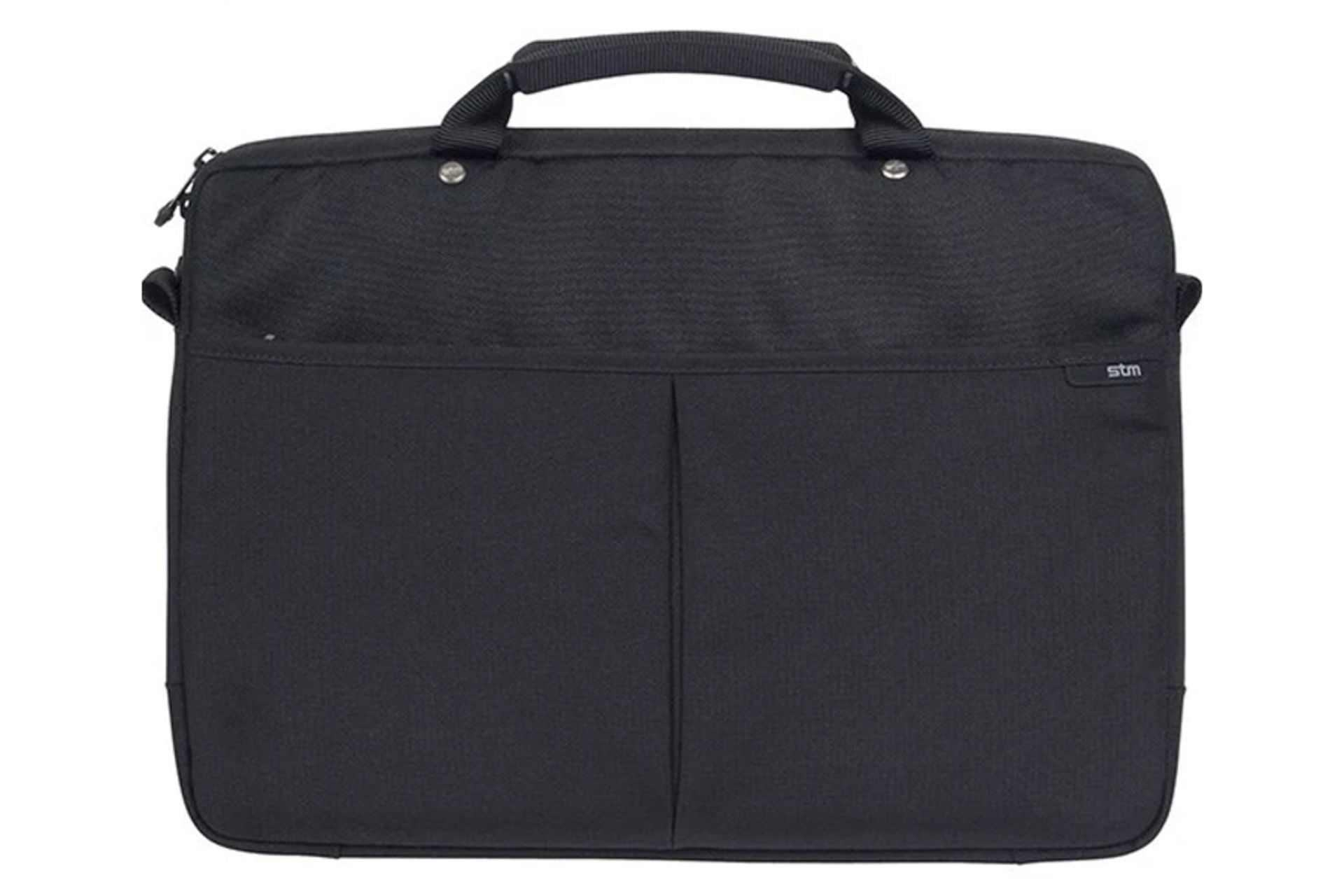 کیف لپ تاپ اس تی ام Slim مناسب 15 اینچ نمای روبرو