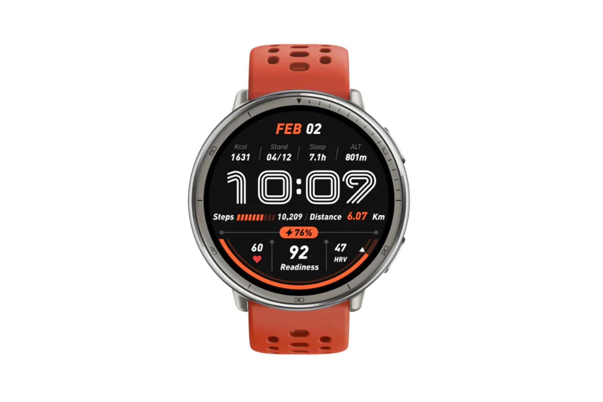 ساعت هوشمند امیزفیت Active 2 نمای روبرو