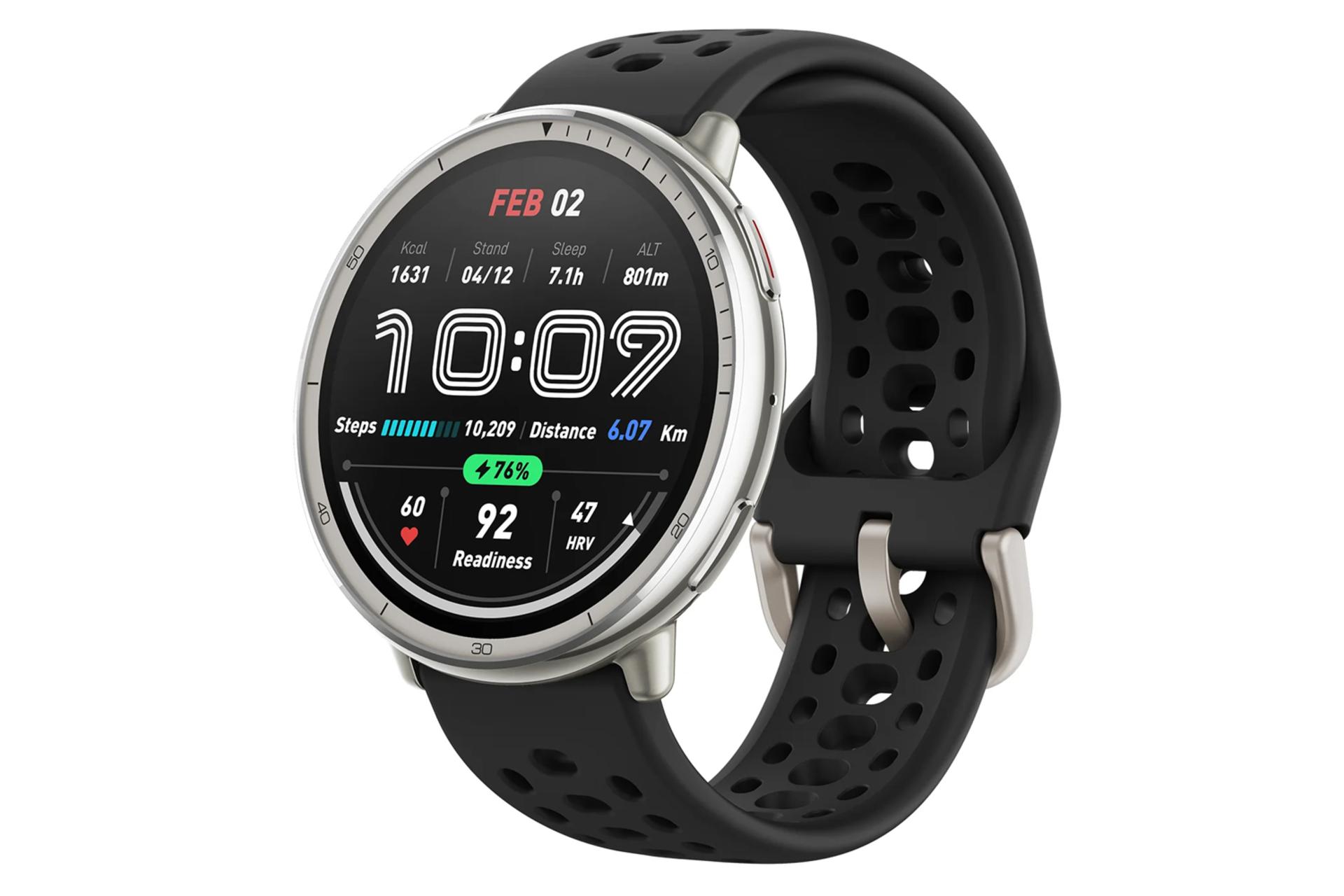 ساعت هوشمند امیزفیت Active 2 رنگ مشکی