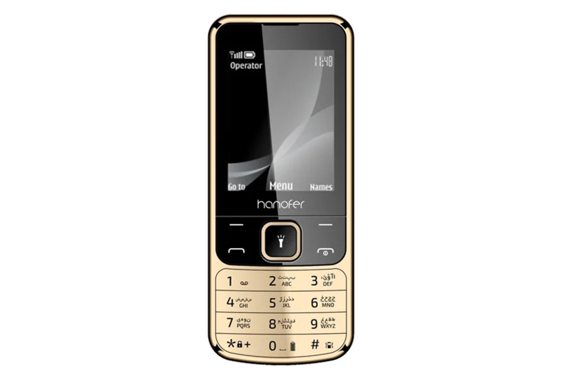 ابعاد و اندازه گوشی هانوفر 6700