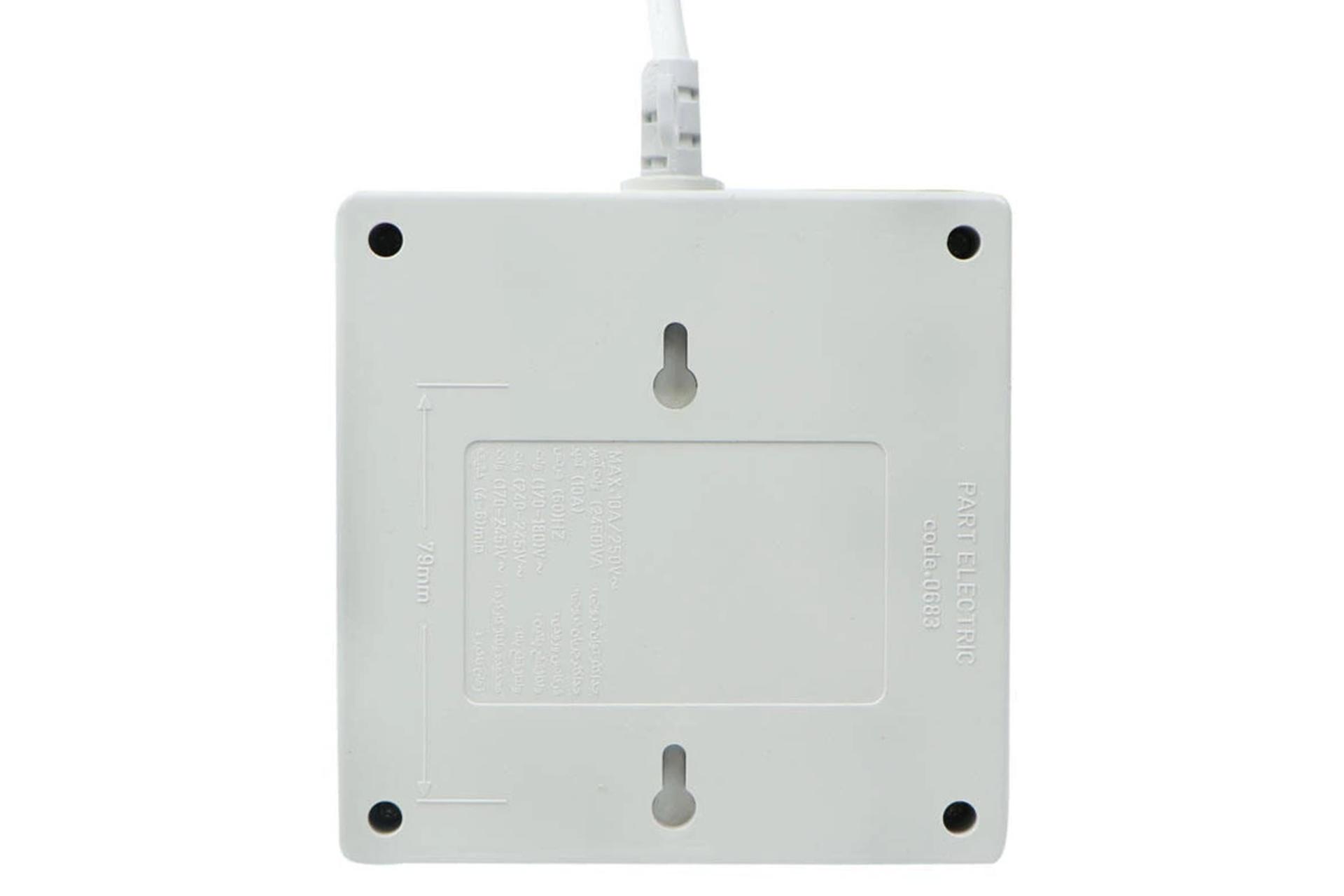 نمای پشت محافظ ولتاژ پارت الکتریک مدل 1.8