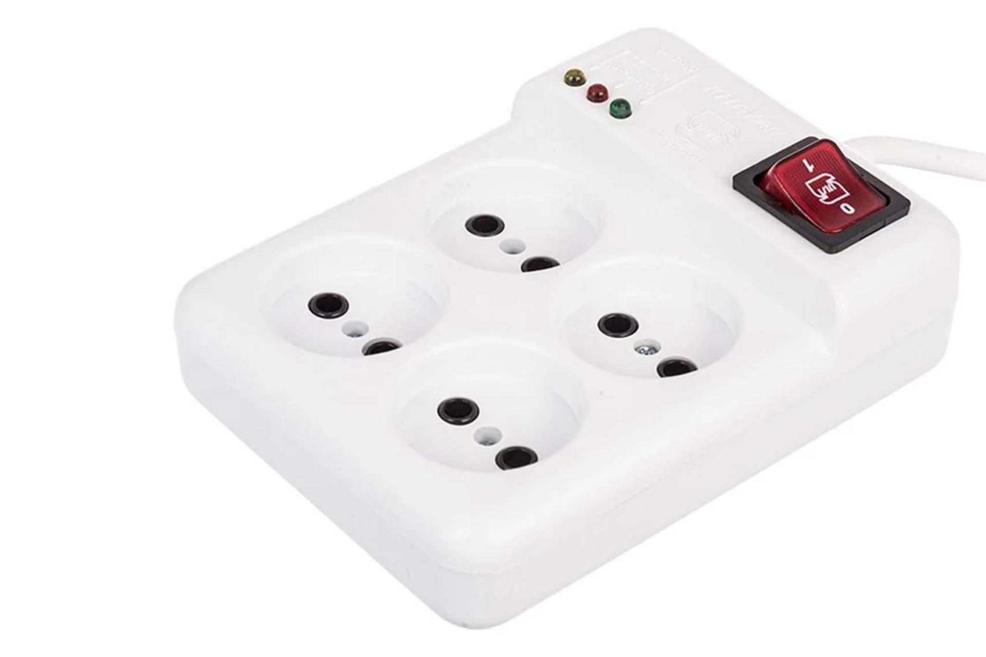 ابعاد و اندازه محافظ ولتاژ خیام الکتریک مدل KH8021