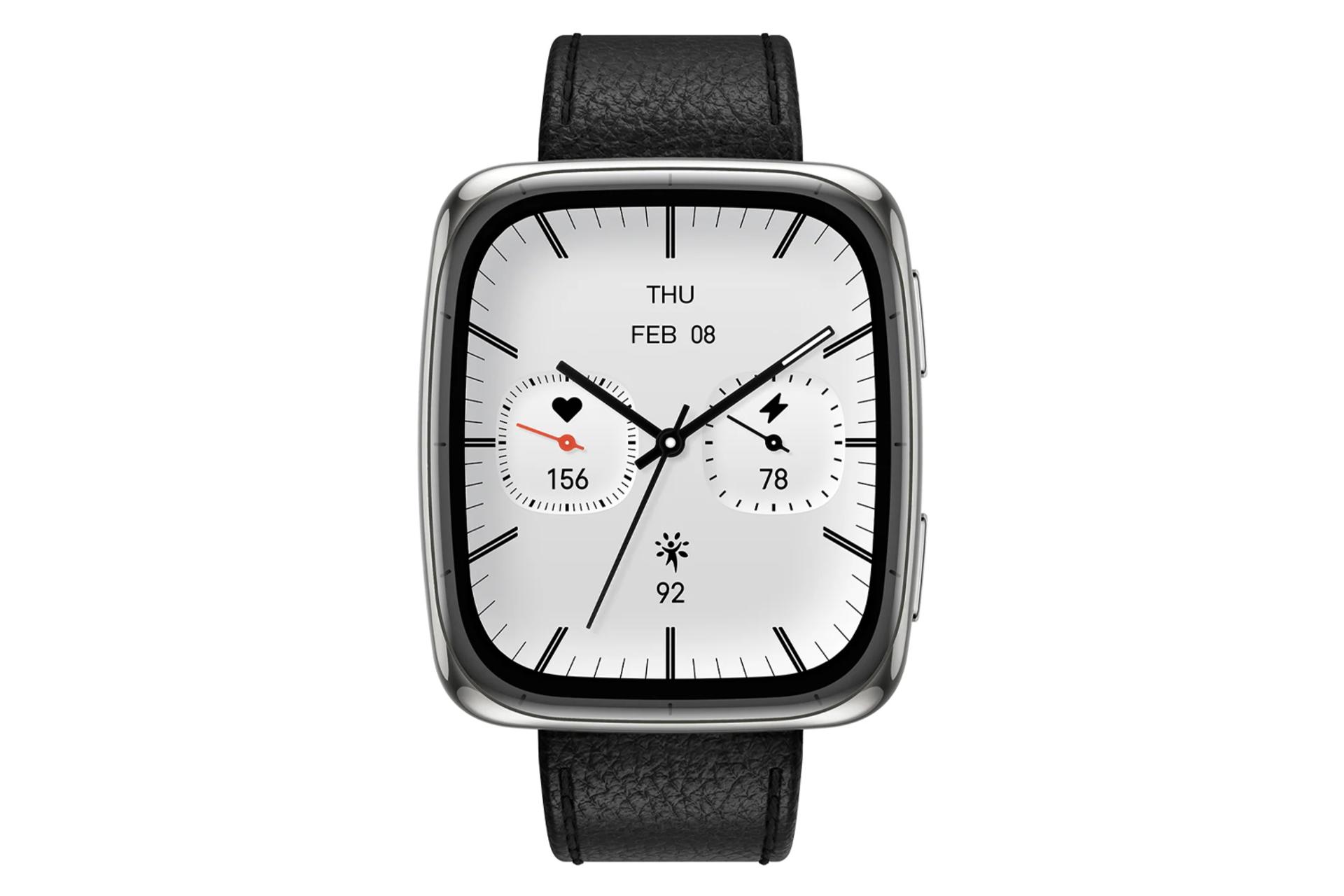 ساعت هوشمند امیزفیت Active 2 Square نمای روبرو