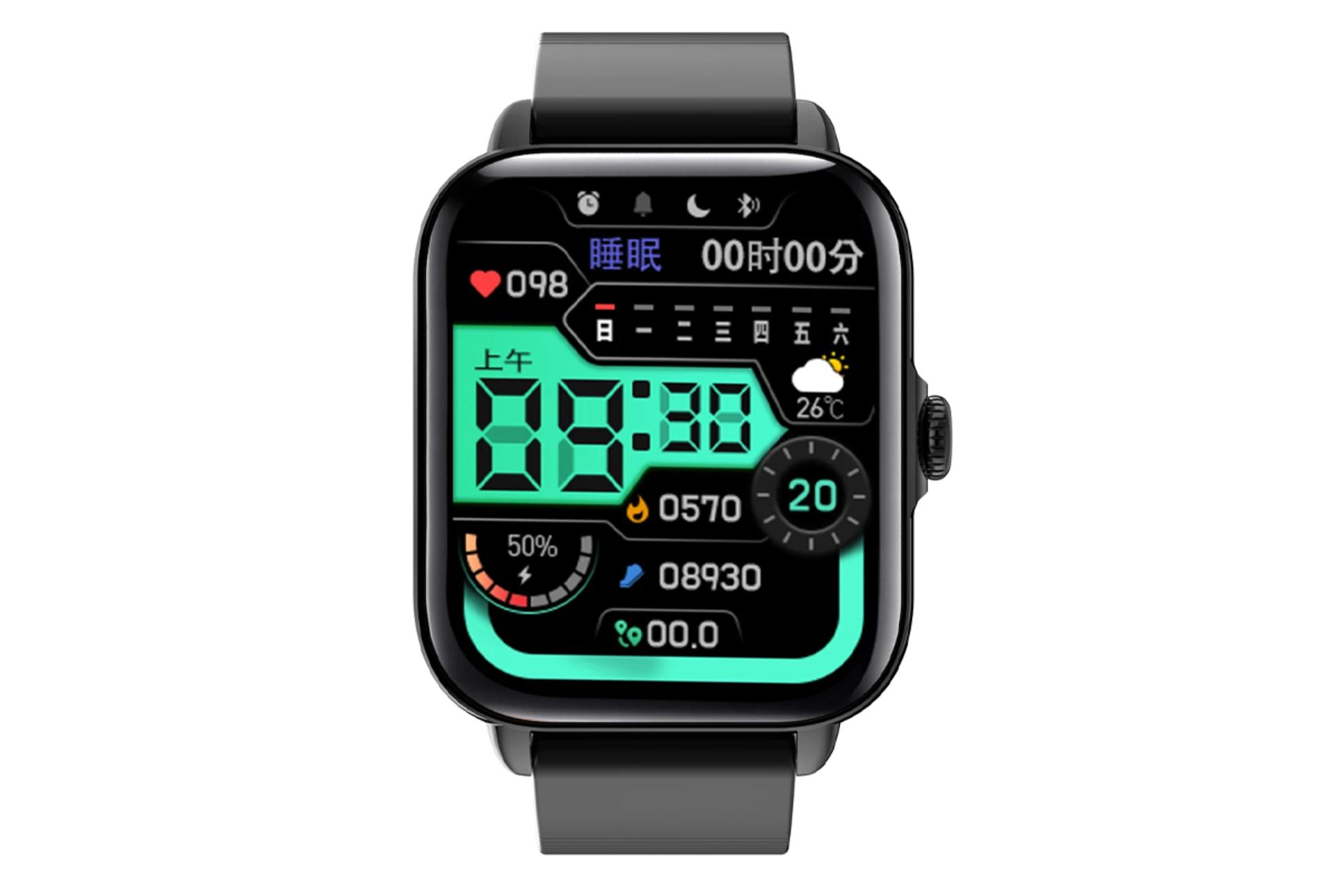 ساعت هوشمند لیتو Event نمای روبرو