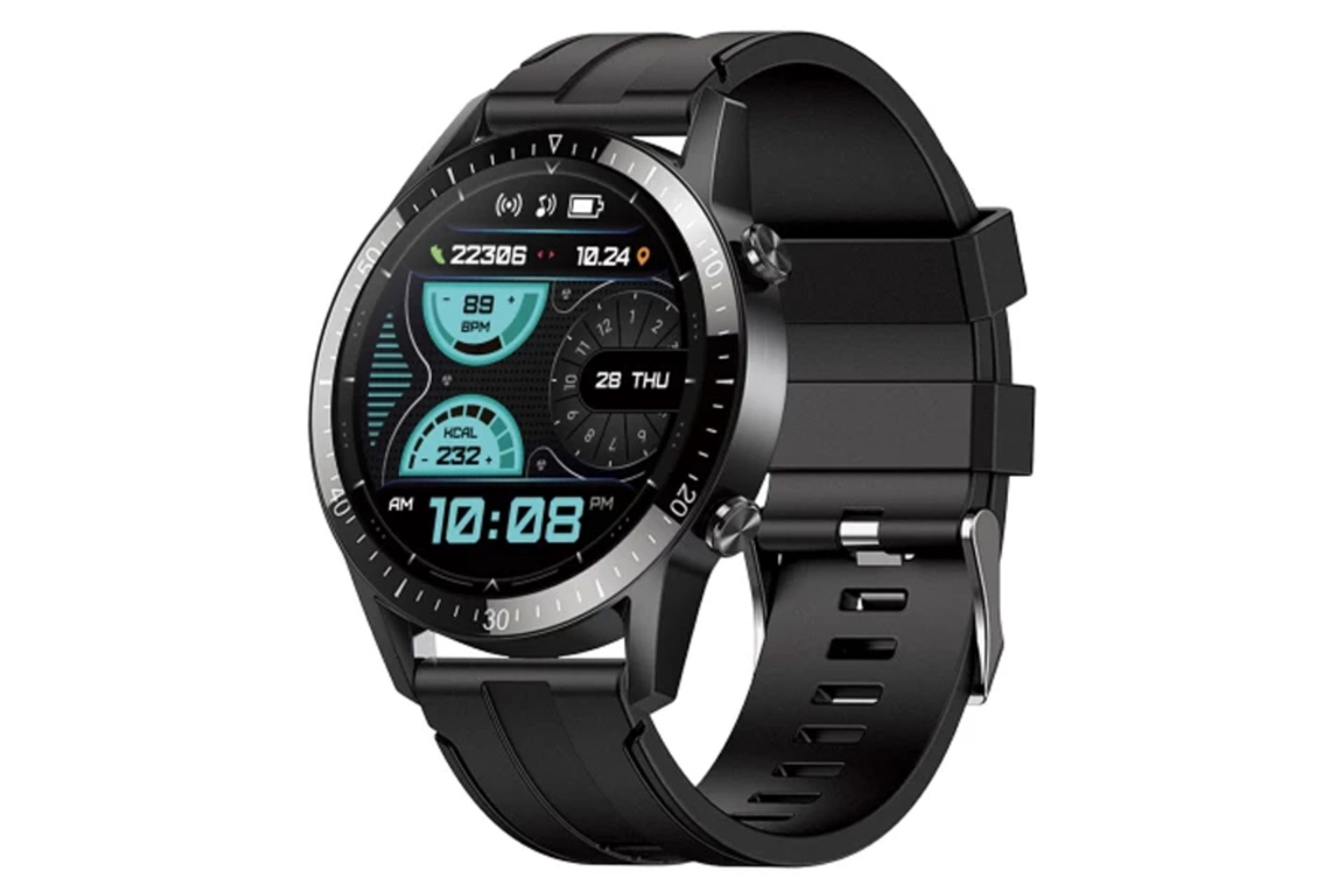 ساعت هوشمند کاکوسیگا KSC-1123 رنگ مشکی