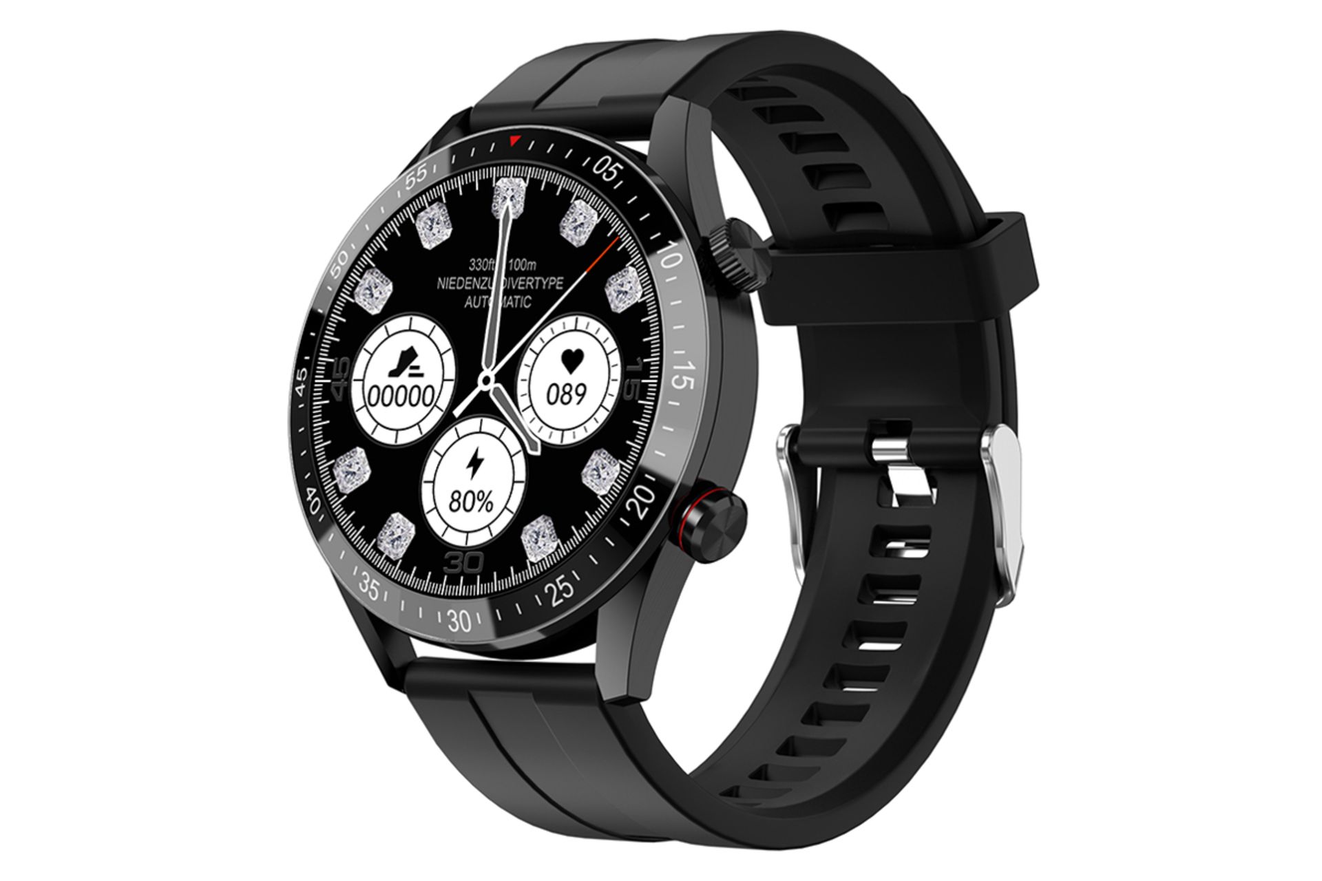 ساعت هوشمند کاکوسیگا KSC-1122 رنگ مشکی