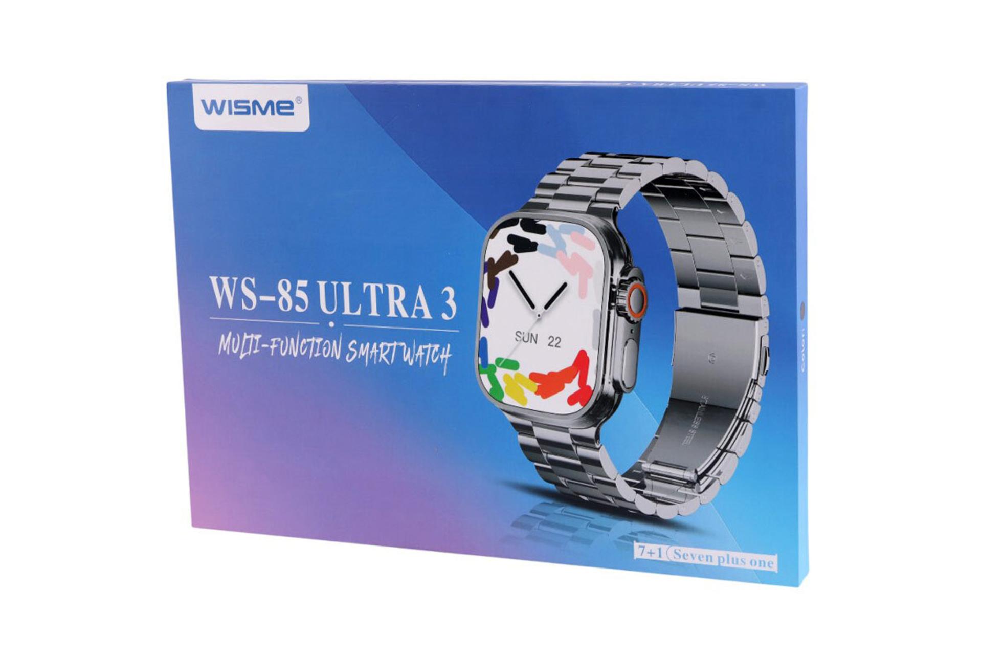 جعبه ساعت هوشمند ویسمی WS-85 Ultra 3