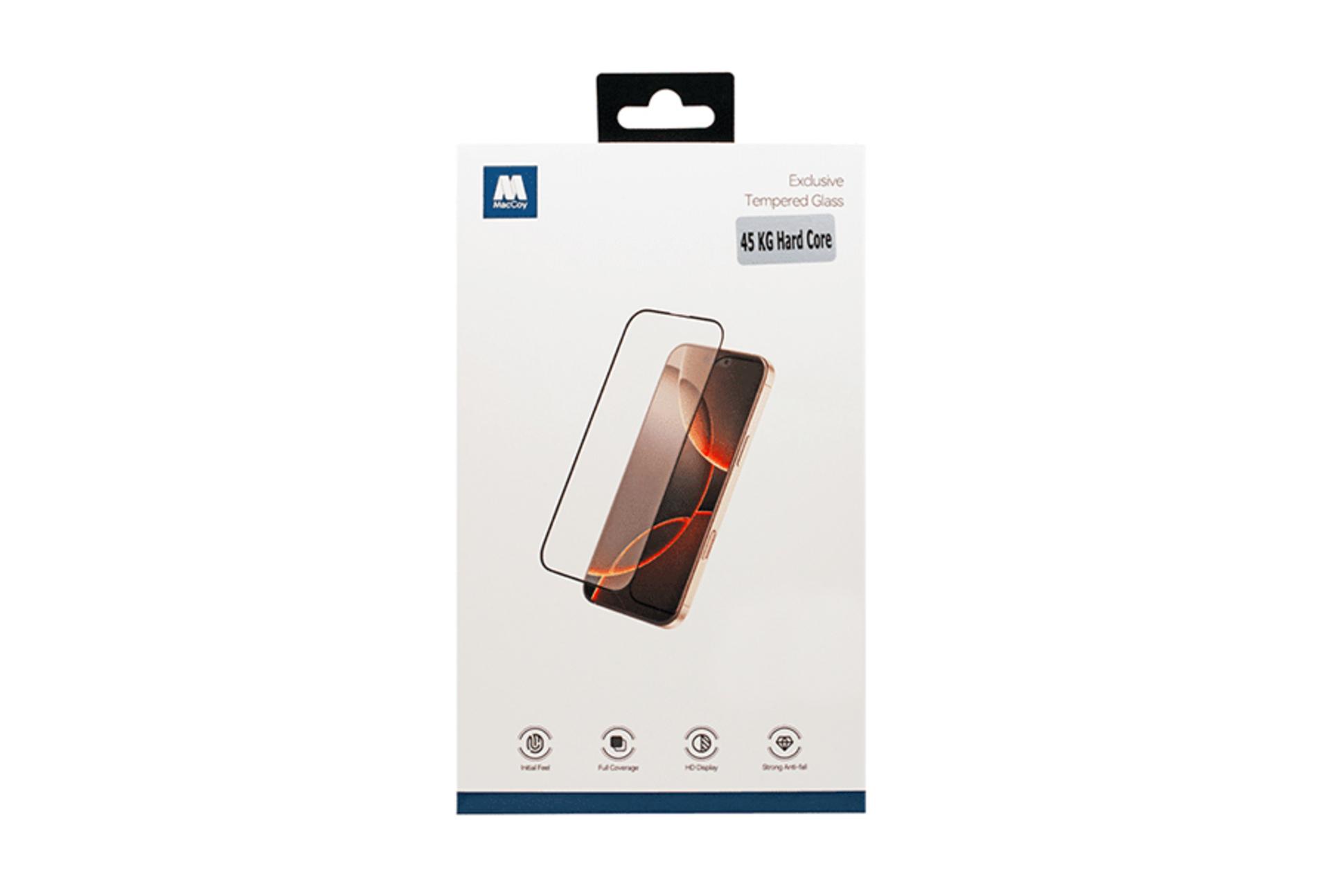 جعبه محافظ صفحه نمایش گوشی مک کوی مدل Flexible مناسب اپل iPhone 16 Pro Max