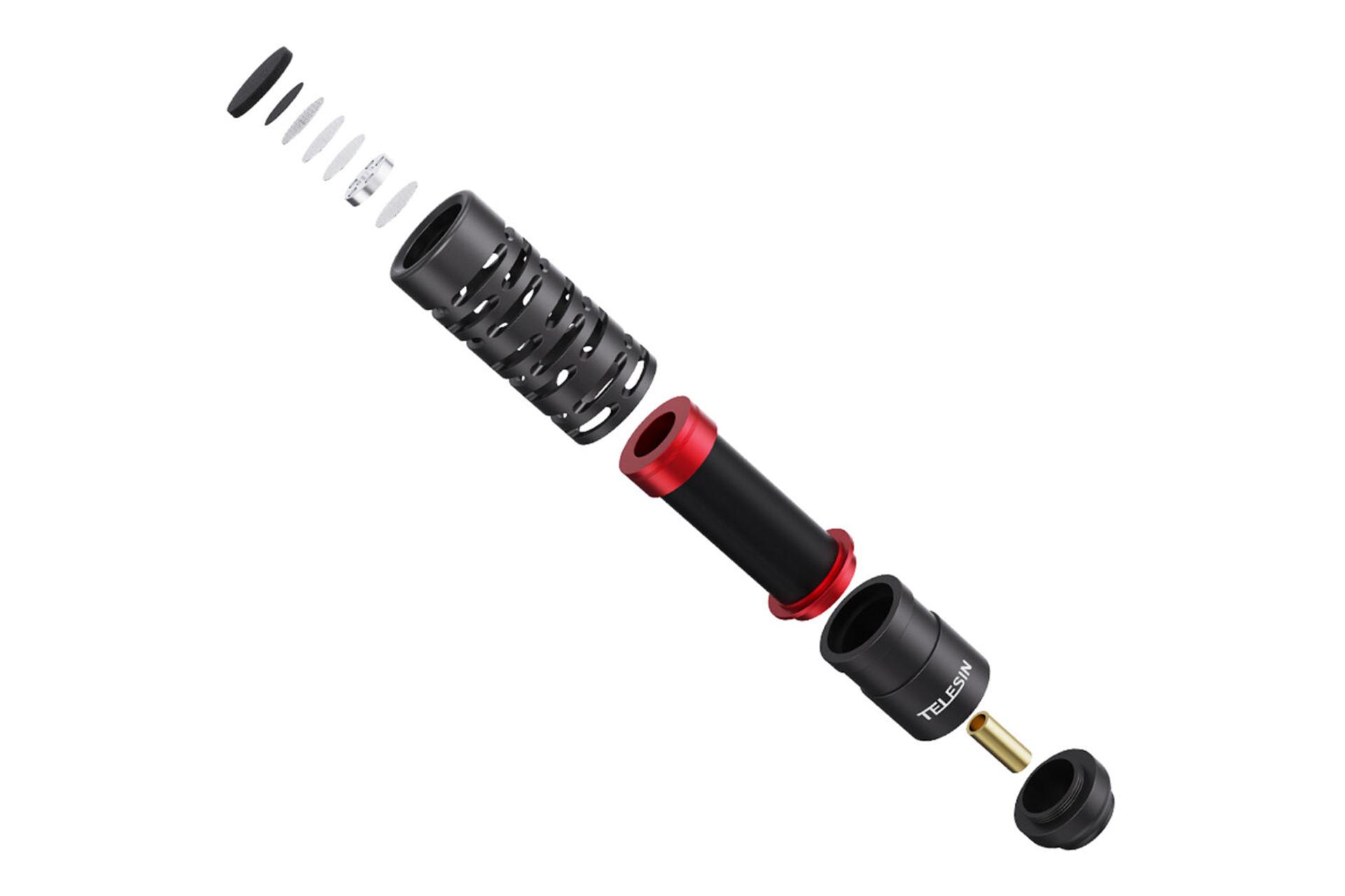 نمای داخل میکروفون تلسین MIC-VM02