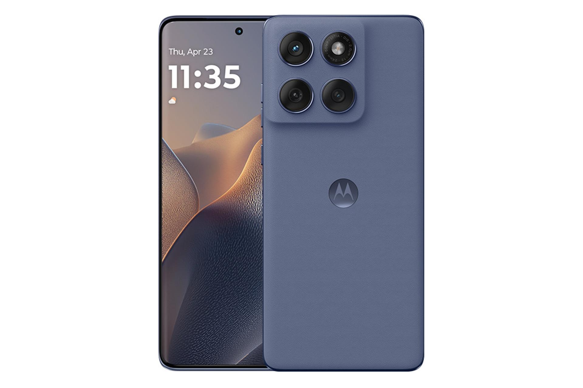 پنل جلو و پشت گوشی موبایل موتورولا اج 60s بنفش / Motorola Edge 60s