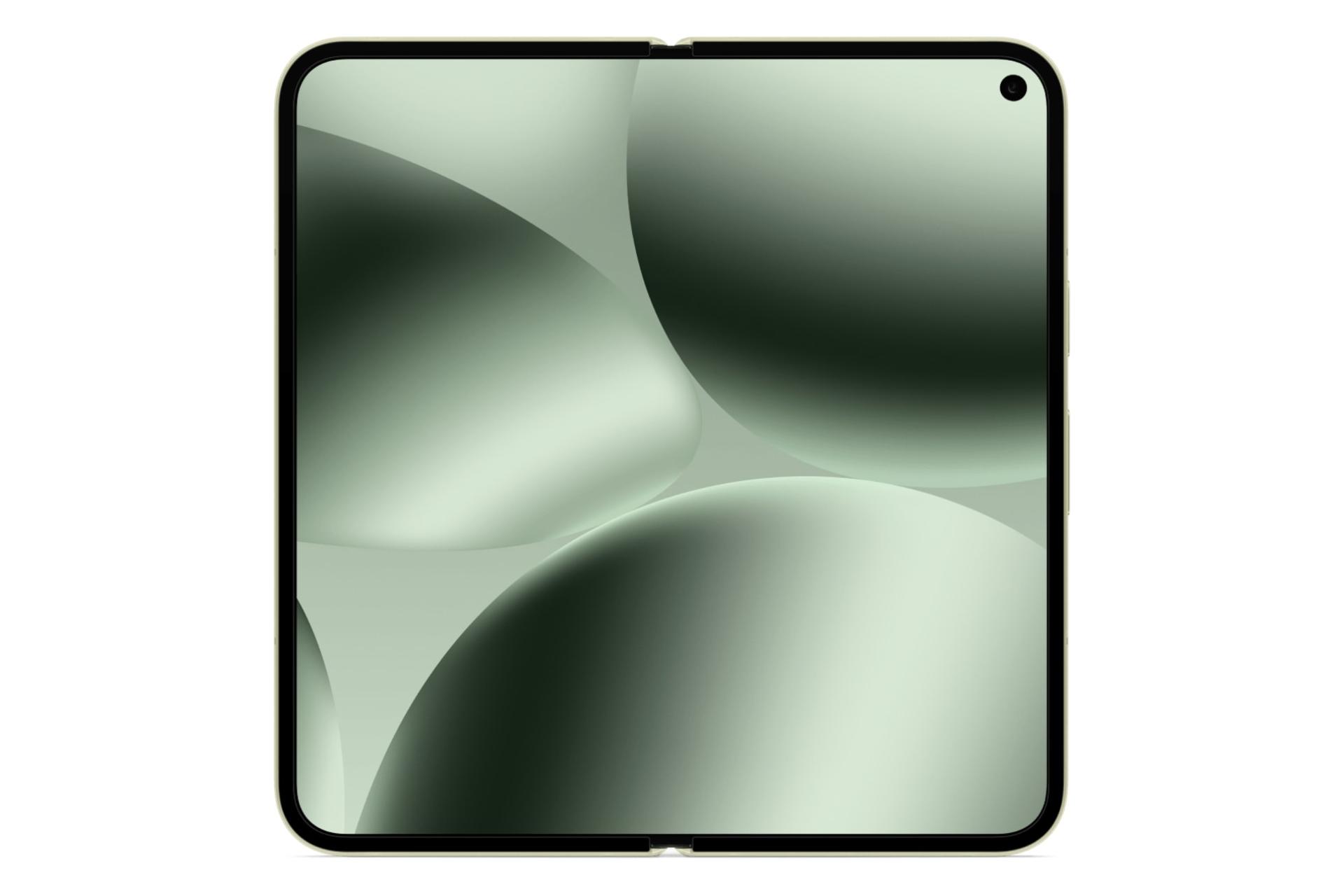 صفحه نمایش داخلی گوشی موبایل پیکسل 10 پرو فولد گوگل سبز روشن / Google Pixel 10 Pro Fold