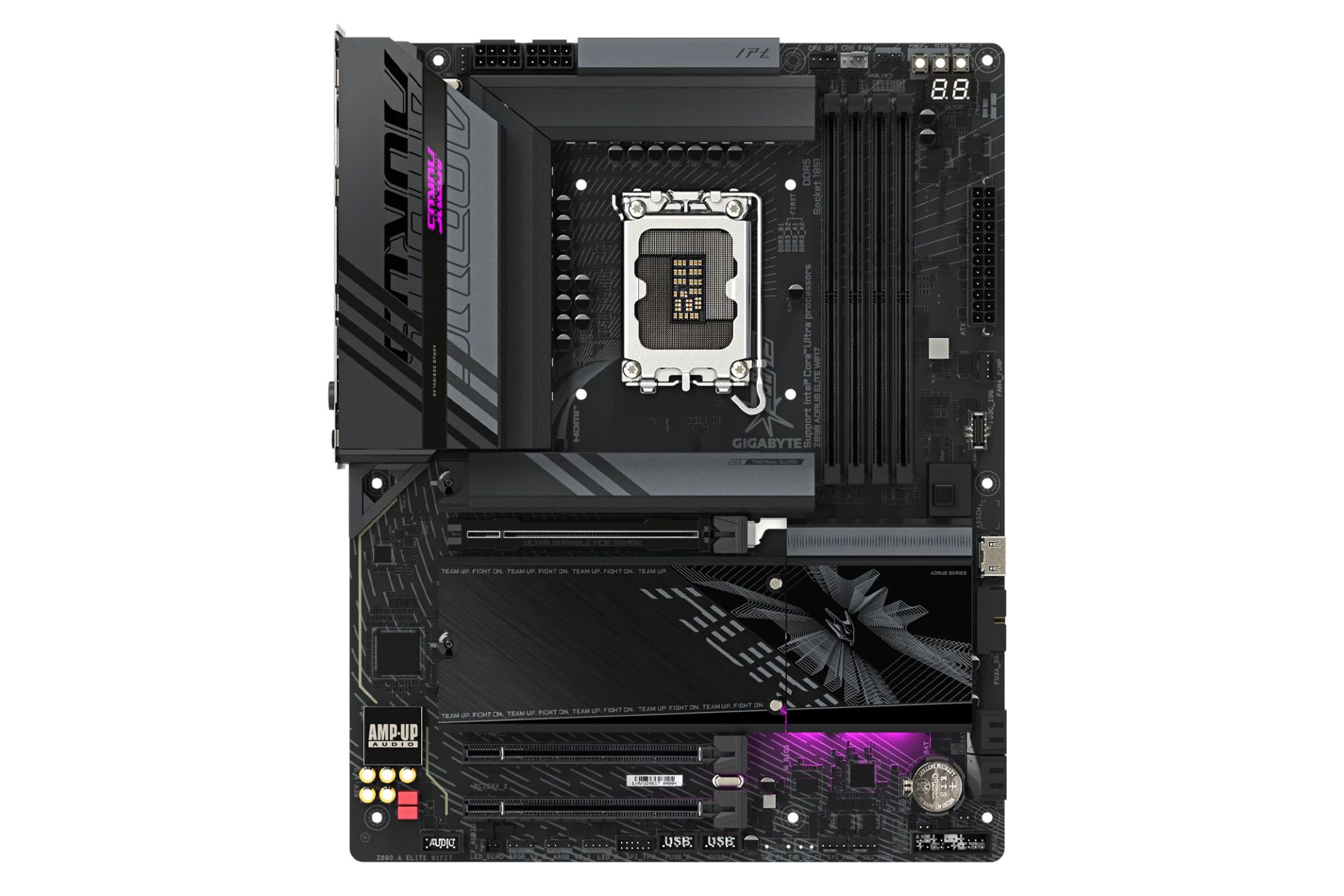 ابعاد و اندازه مادربرد گیگابایت Z890 AORUS ELITE WIFI7