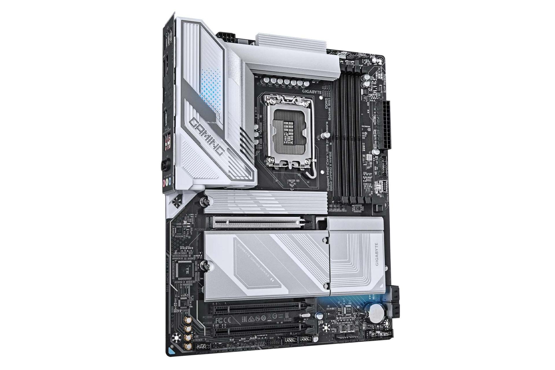 ابعاد و اندازه مادربرد گیگابایت B860 GAMING X WIFI6E