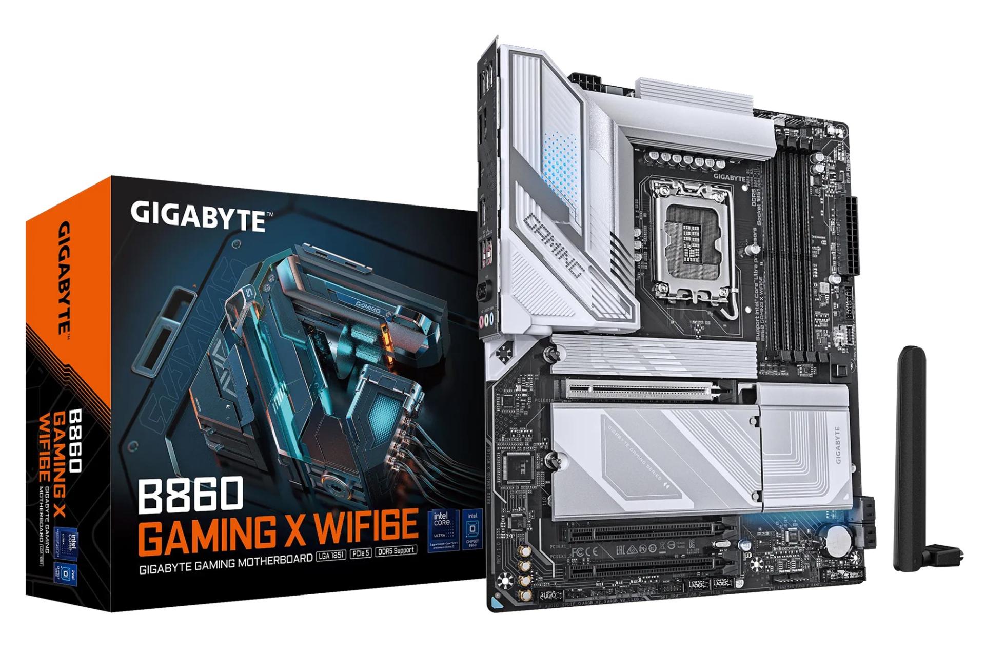 جعبه مادربرد گیگابایت B860 GAMING X WIFI6E