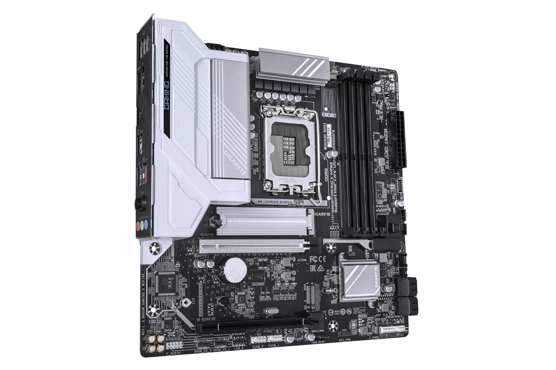 ابعاد و اندازه مادربرد گیگابایت B860M GAMING X WIFI6E (rev. 1.0)