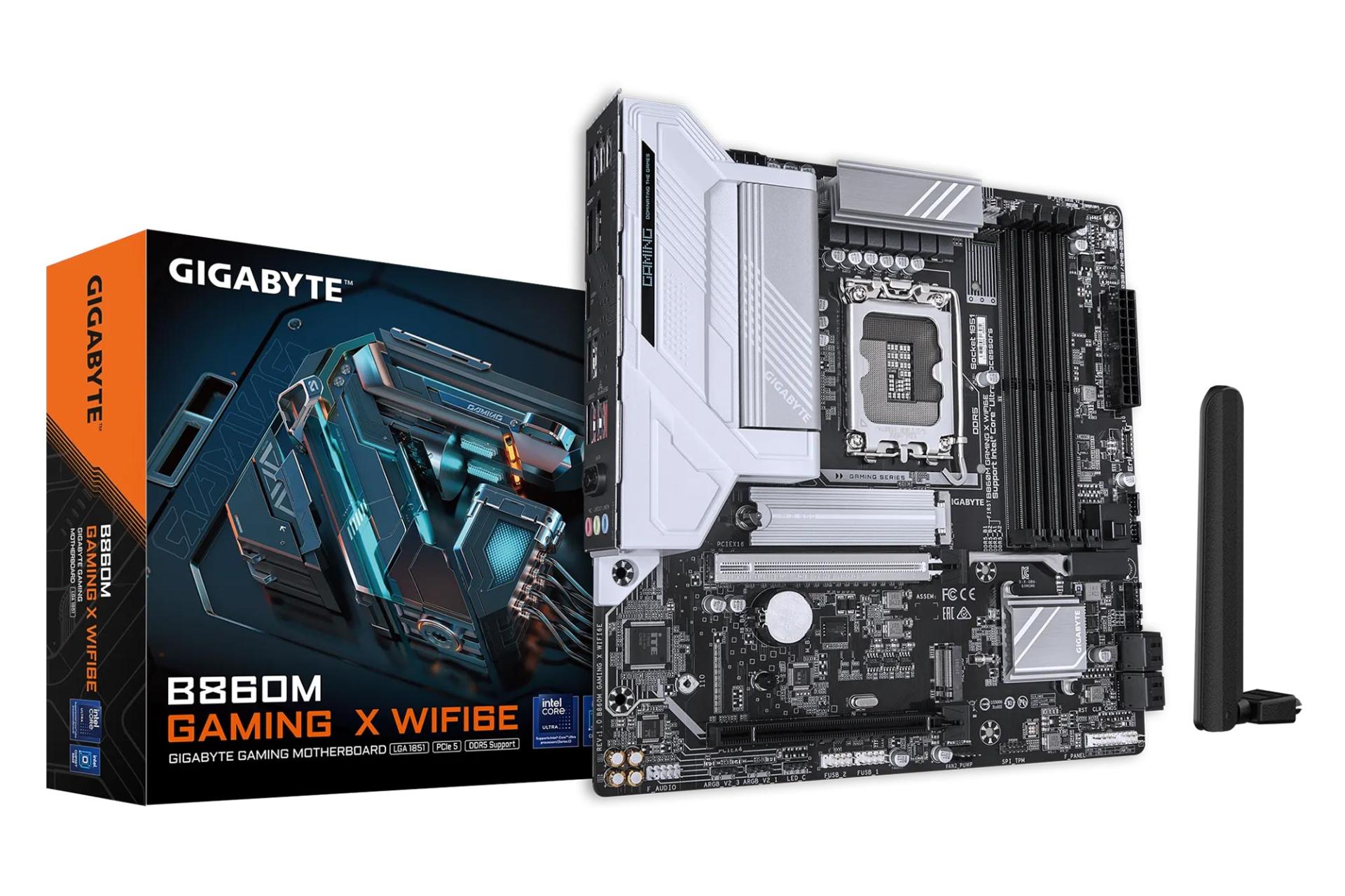 جعبه مادربرد گیگابایت B860M GAMING X WIFI6E (rev. 1.0)