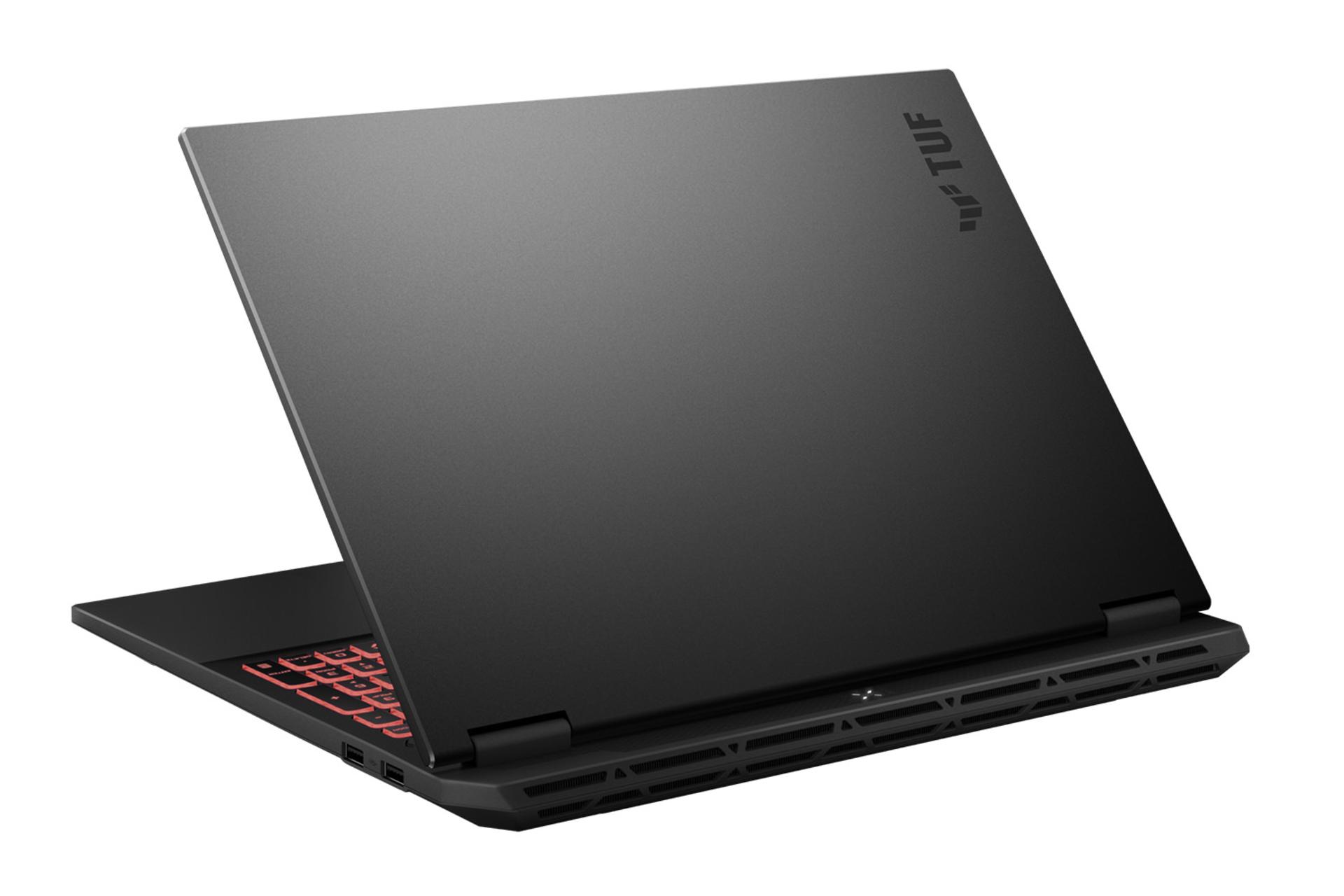 لپ تاپ ایسوس ASUS TUF Gaming A16 2025 FA608 نمای پشت و جانبی