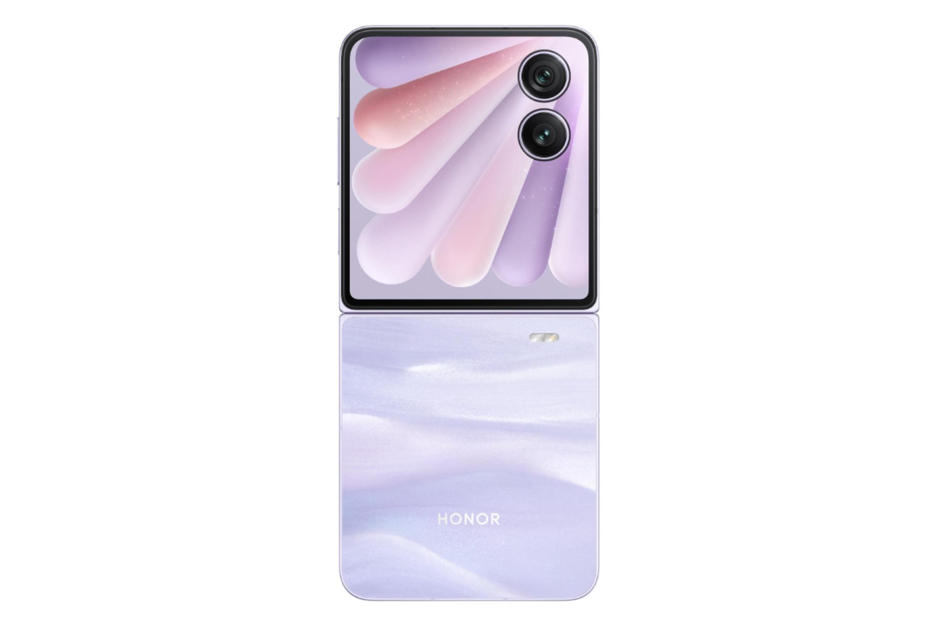 پنل پشت گوشی موبایل آنر مجیک V Flip 2 ارغوانی / HONOR Magic V Flip 2