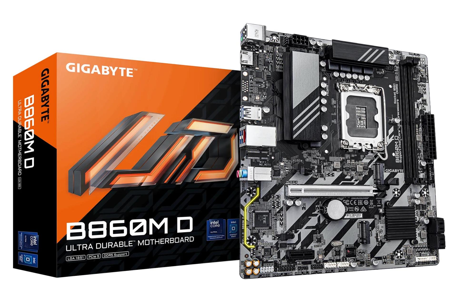 جعبه مادربرد گیگابایت B860M D