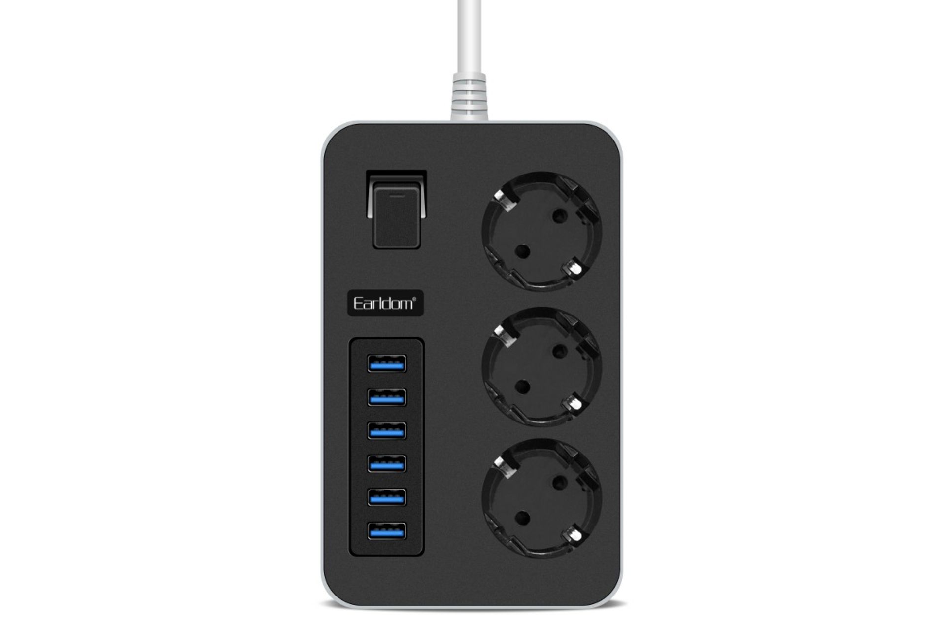 چندراهی برق ارلدام مدل ES-SC07 رنگ مشکی