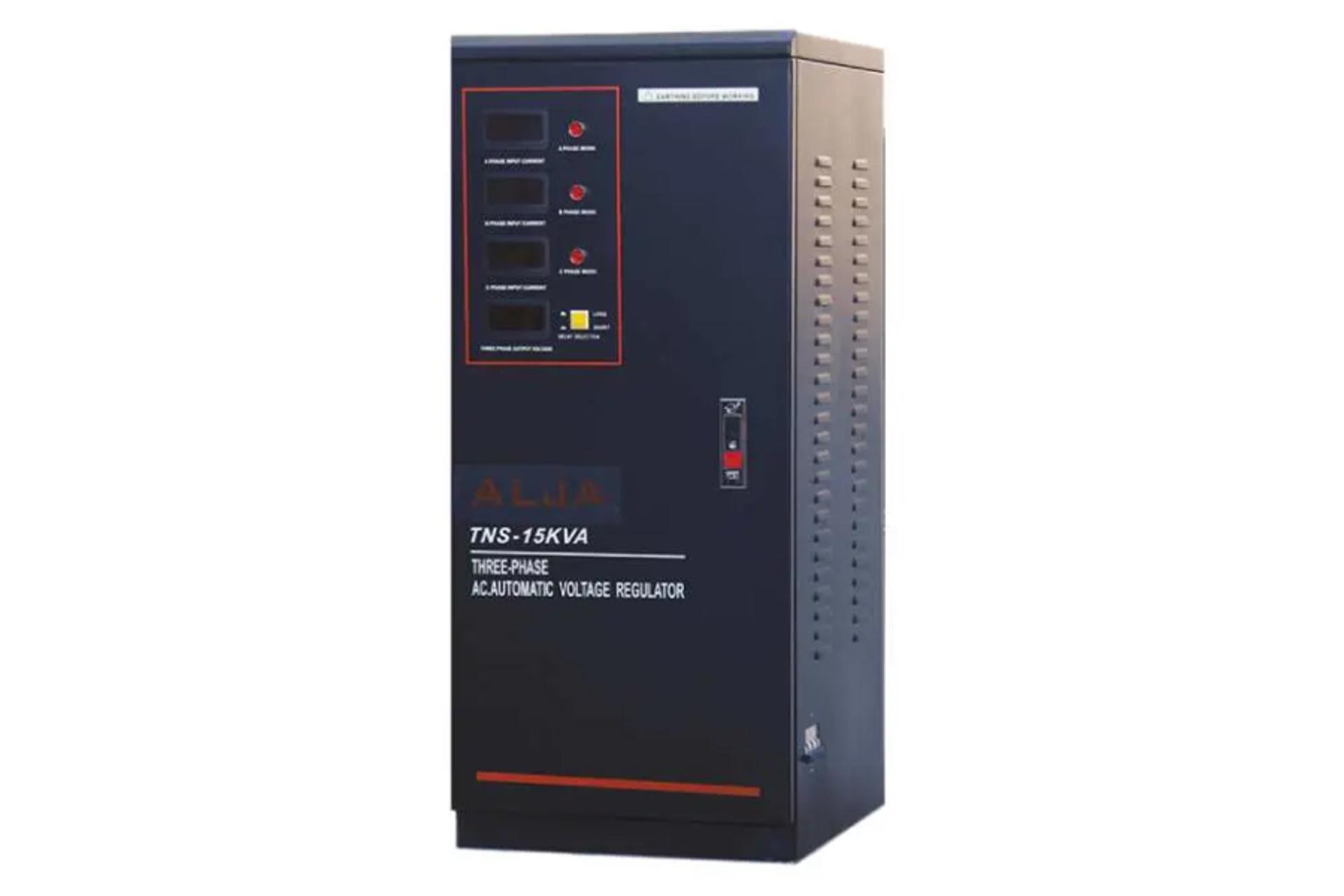 مرجع متخصصين ايران ابعاد و اندازه استابلايزر آلجا مدل TNS-30KVA