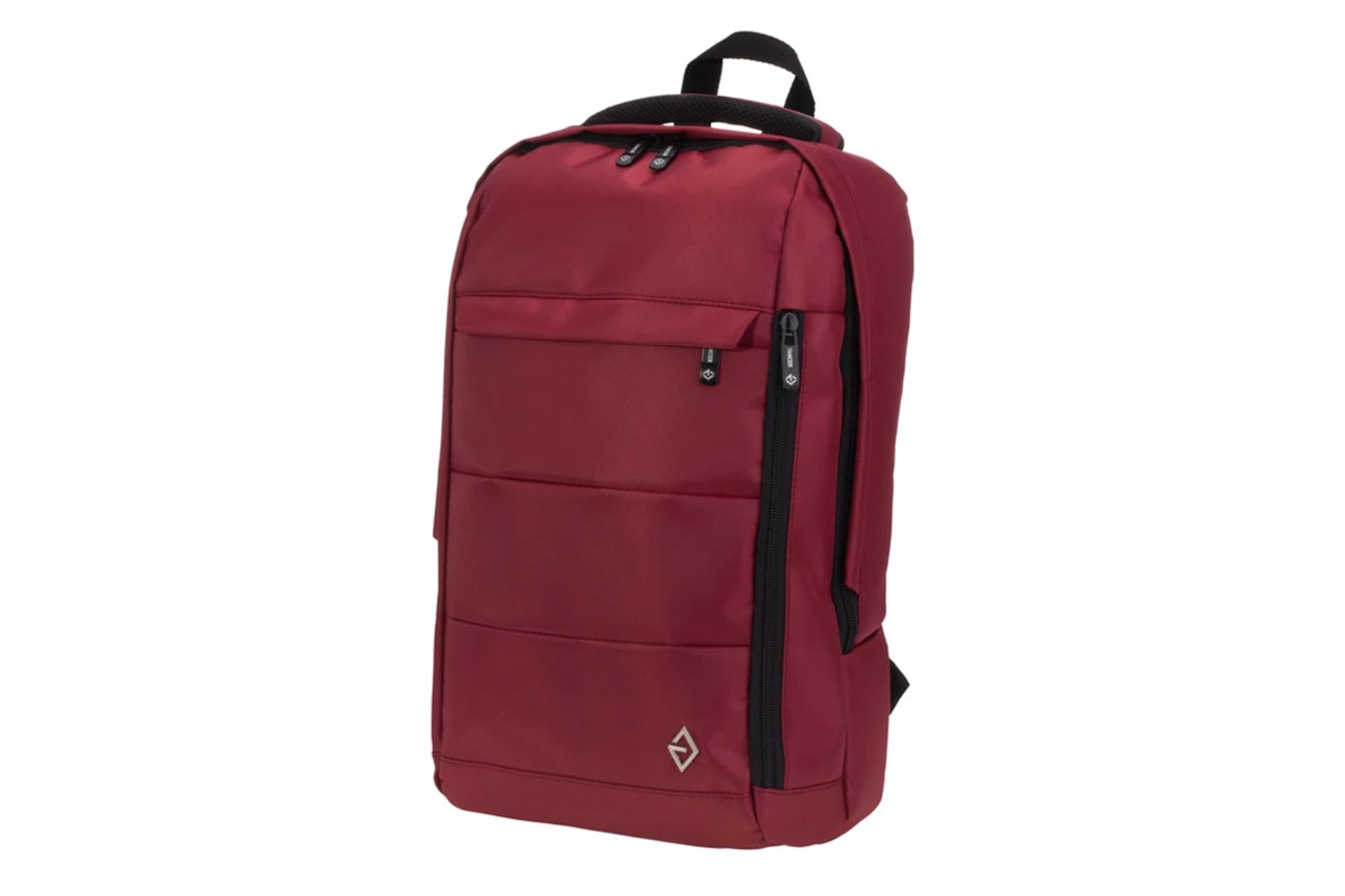 کوله پشتی لپ تاپ تنسر دنا 117 مناسب 15.6 اینچ رنگ قرمز