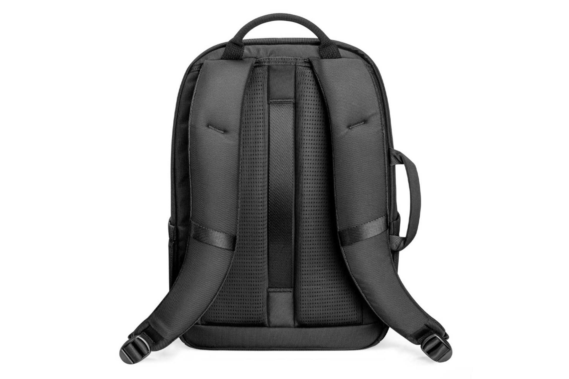 نمای پشت کوله پشتی لپ تاپ تام تاک UrbanEX-T65 مناسب 15.6 اینچ همراه با کیف Light-T12