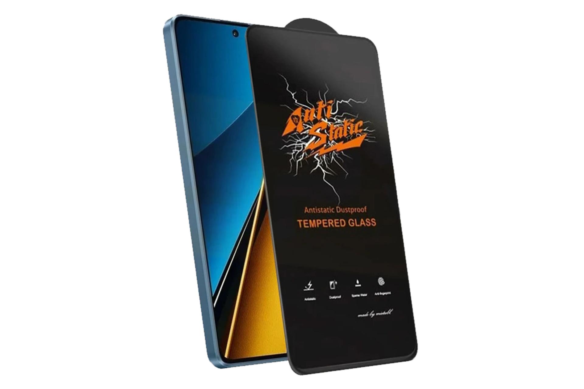 محافظ صفحه نمایش گوشی اسپریگ مدل Antistatic_MTB مناسب شیائومی Poco F3