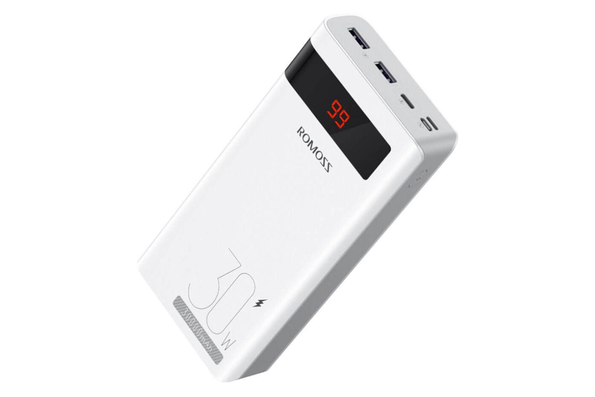 پاور بانک روموس Sense 8PS Pro با ظرفیت 30000 میلی‌آمپر ساعت