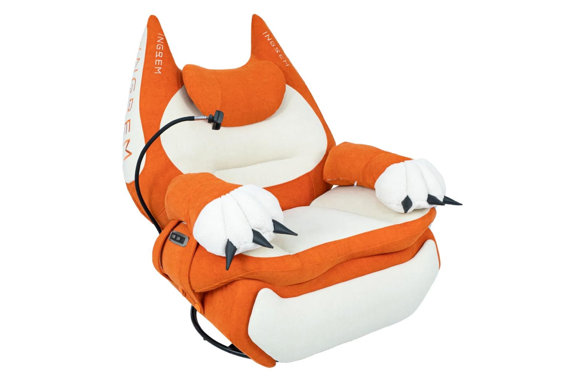 صندلی گیمینگ اینگریم Smart Recliner رنگ نارنجی