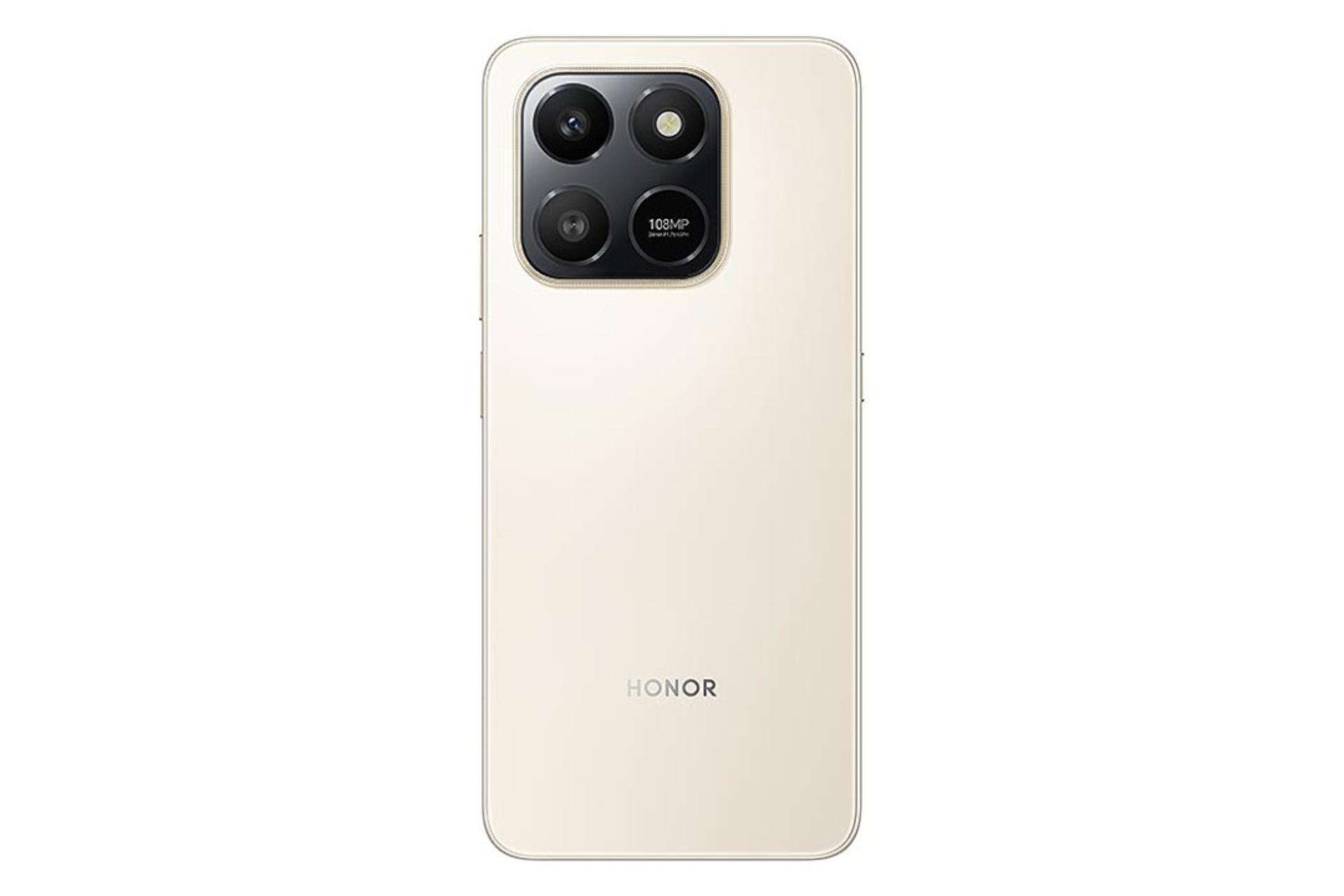 چینش دوربین گوشی موبایل آنر HONOR X7d 4G طلایی