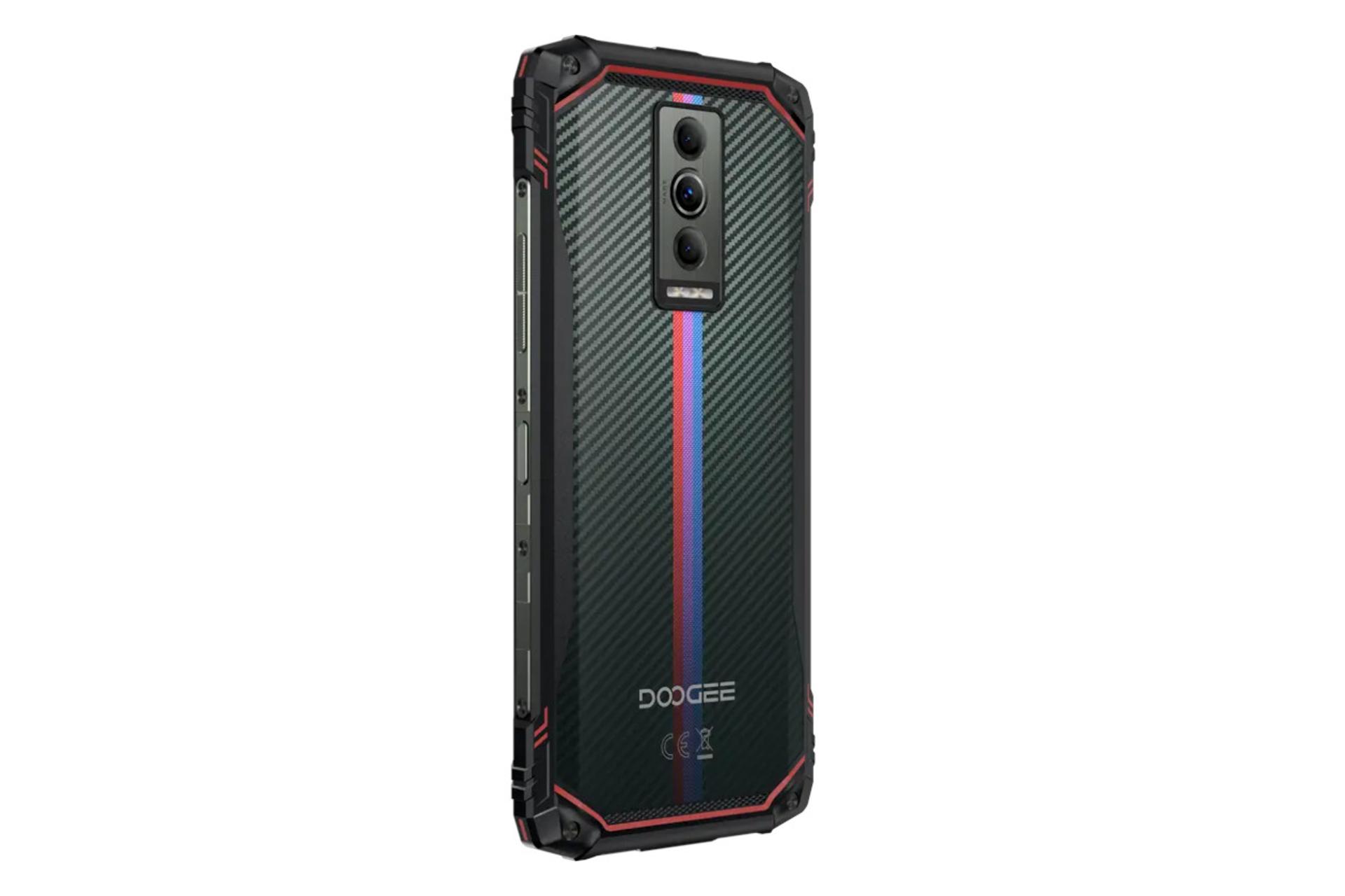 پنل پشت گوشی موبایل دوجی Doogee Blade10 Energy مشکی و آبی و قرمز