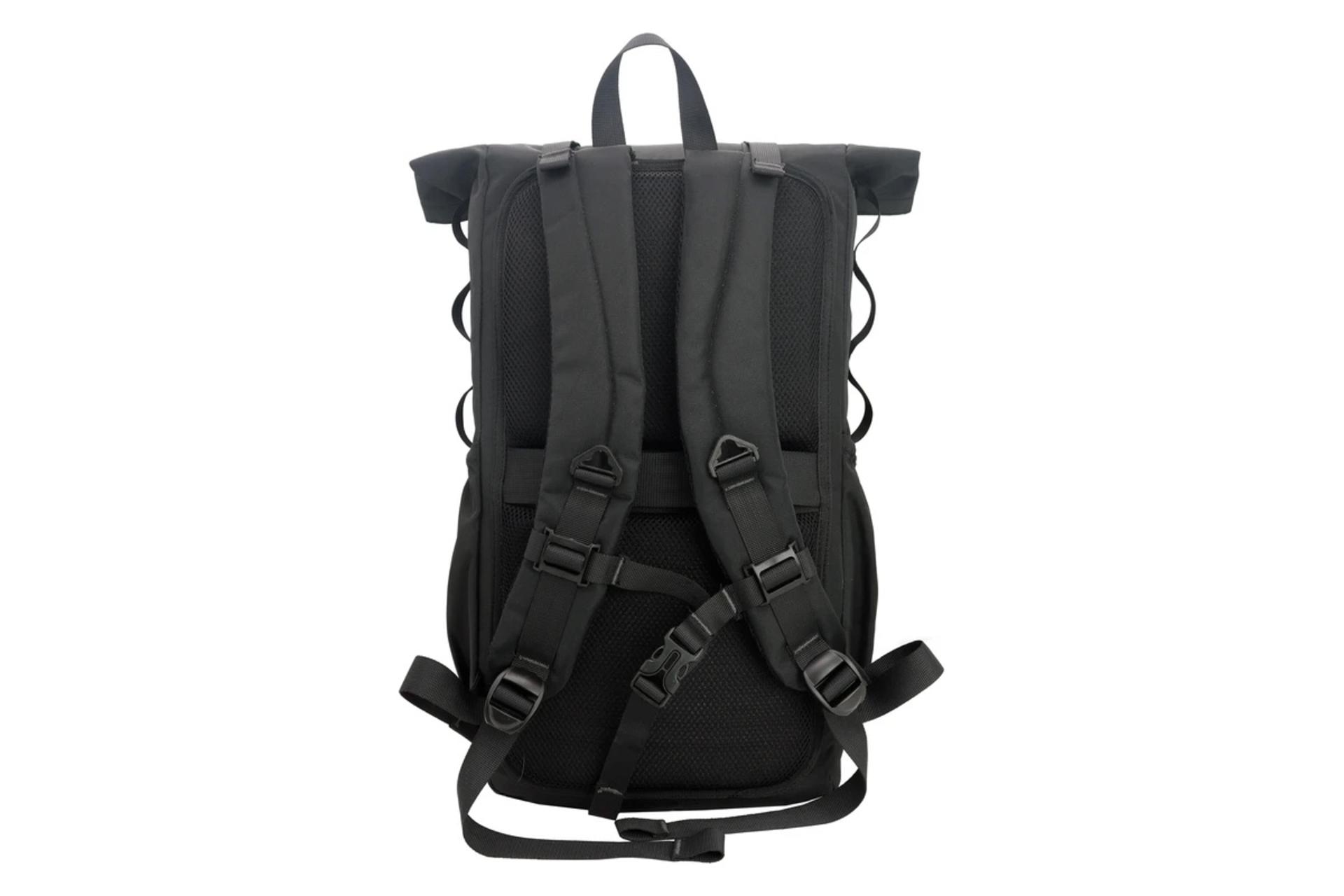 نمای پشت کیف لپ تاپ کوله پشتی لپ تاپ برساد Bb 108 مناسب 14 اینچ