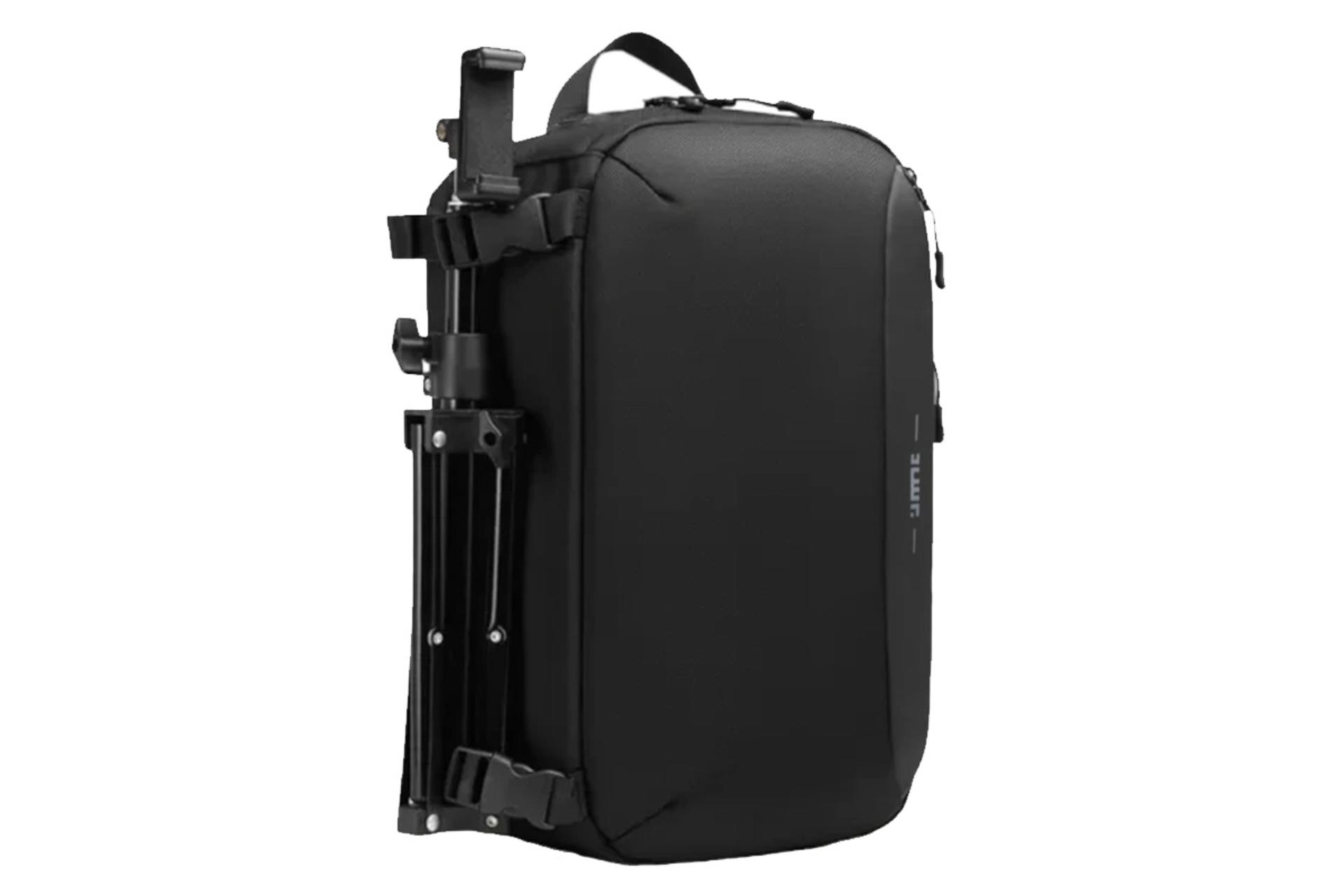 نمای سمت چپ کیف لپ تاپ کوله پشتی لپ تاپ برساد Bb 106 مناسب 14 اینچ