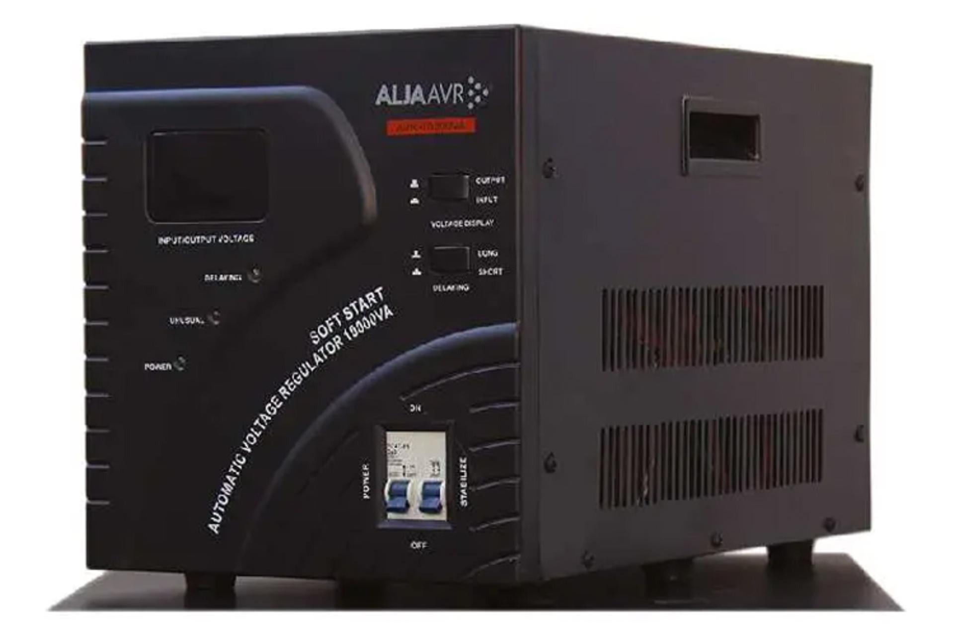 ابعاد و اندازه استابلایزر آلجا مدل SVC-10KVA