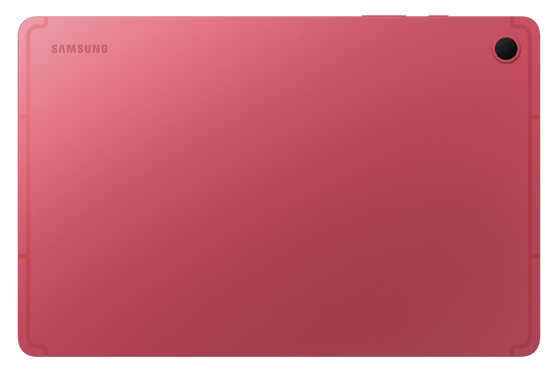 نمای پنل پشت تبلت گلکسی تب S10 Lite سامسونگ / Samsung Galaxy Tab S10 Lite با نمایش دوربین و لوگو رنگ قرمز