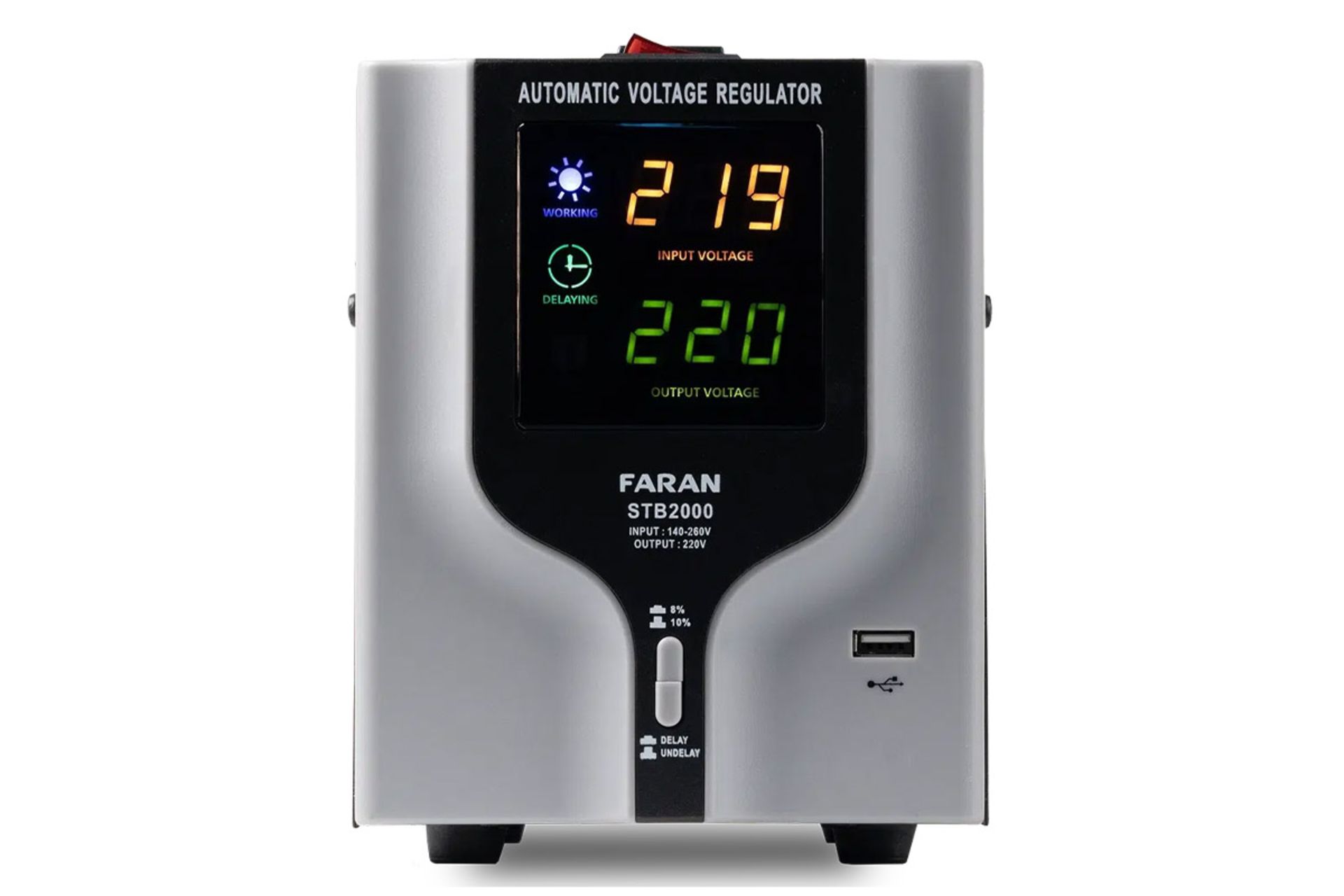 استابلایزر فاران مدل STB2000 نمای روبرو