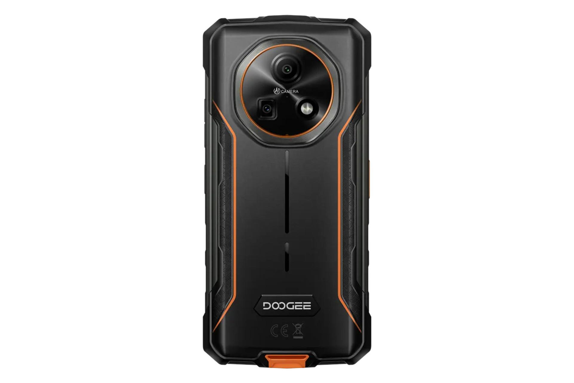 چینش دوربین گوشی موبایل دوجی Doogee Fire 7 مشکی و نارنجی
