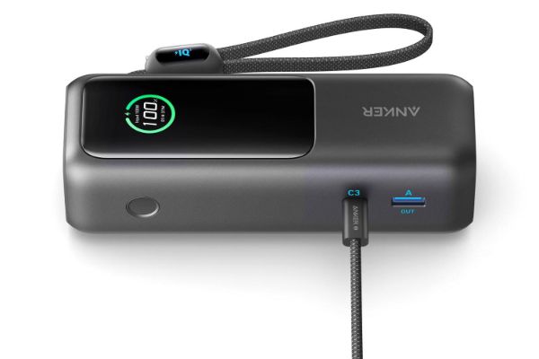 کانکتور پاور بانک انکر Zolo 25K 165W با ظرفیت 25000 میلی‌آمپر ساعت