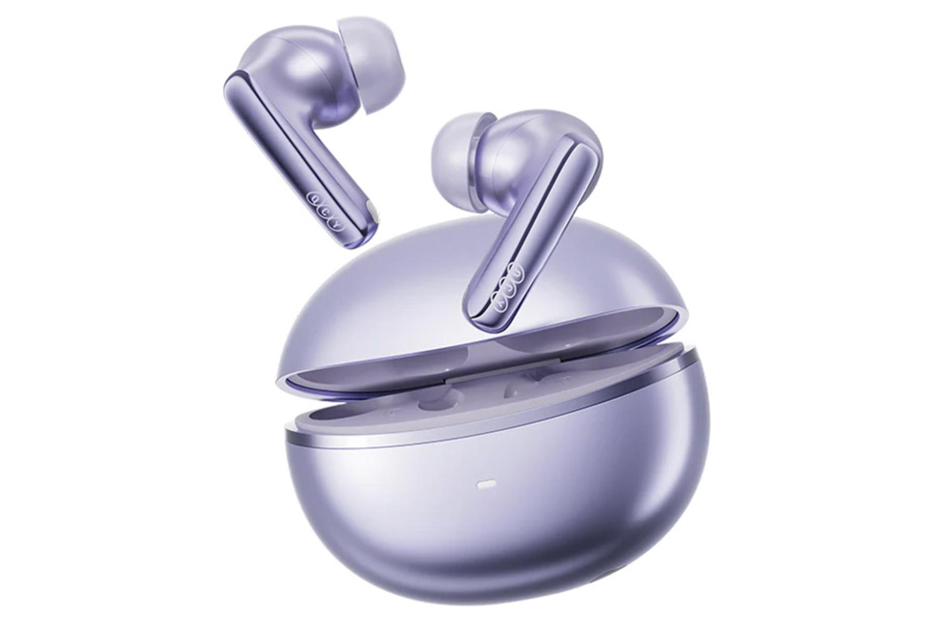 هدفون کیو سی وای MeloBuds N70 رنگ بنفش