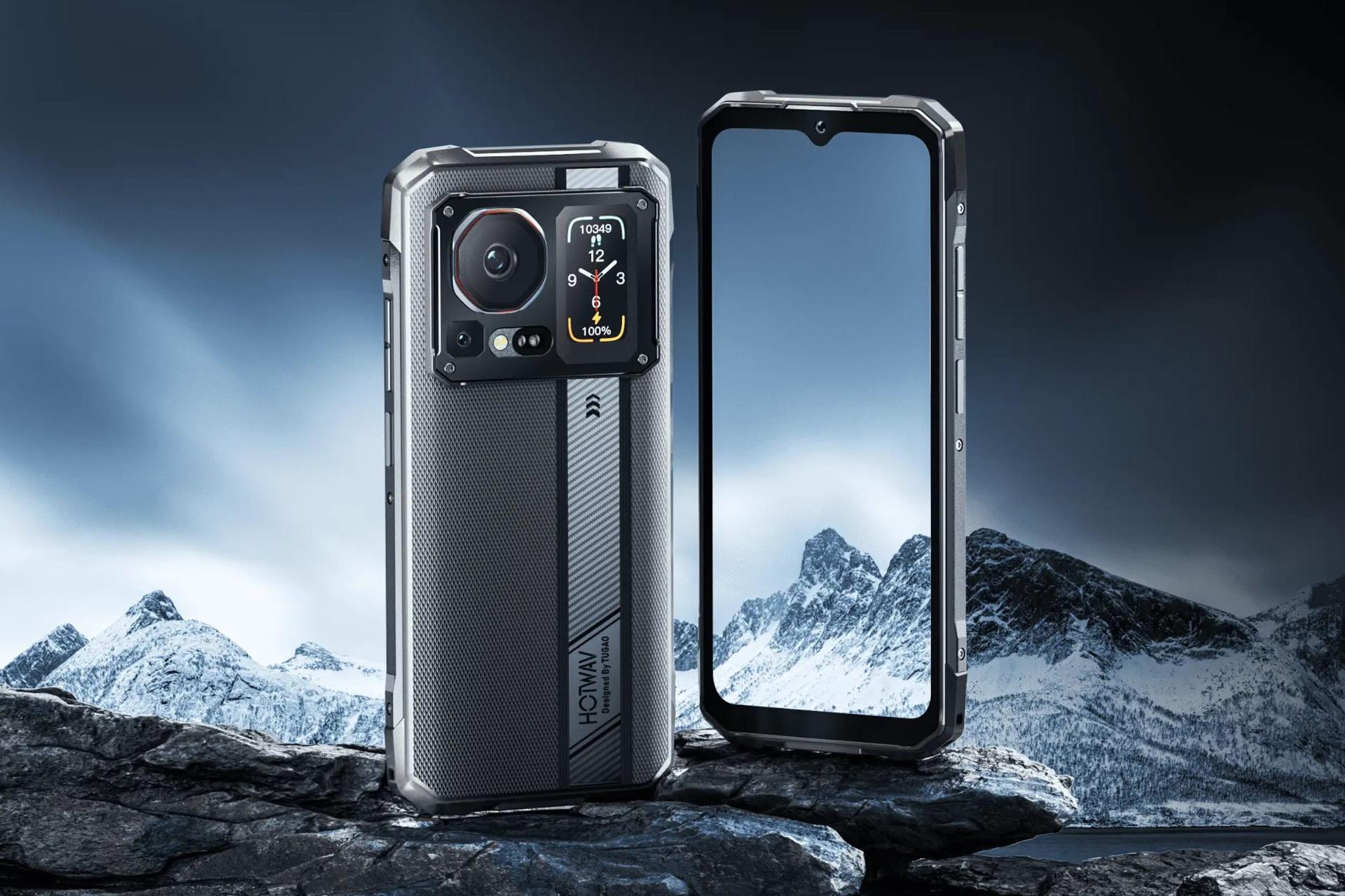 پنل جلو و پشت گوشی موبایل هات ویو HOTWAV Cyber 16 مشکی