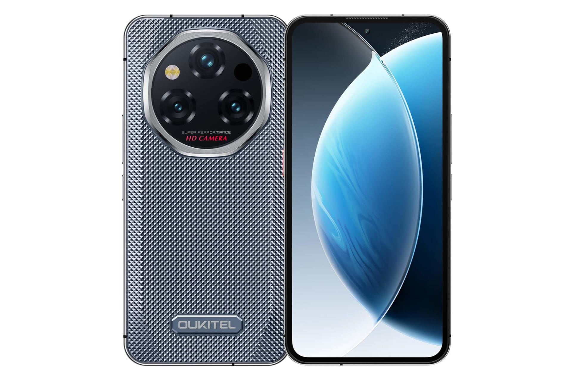 پنل جلو و پشت گوشی موبایل اوکیتل Oukitel WP210 خاکستری