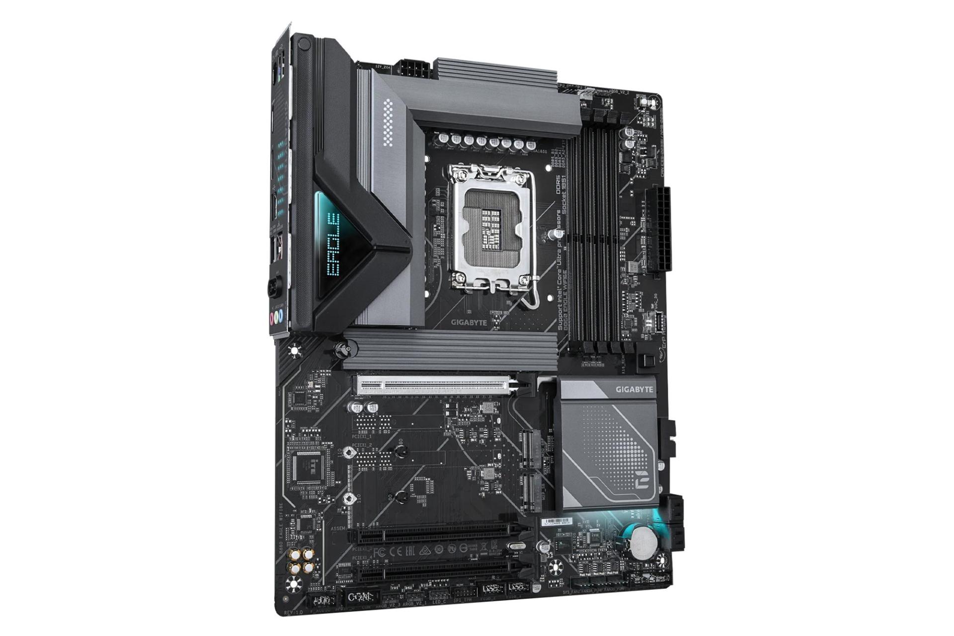 ابعاد و اندازه مادربرد گیگابایت B860 EAGLE WIFI6E