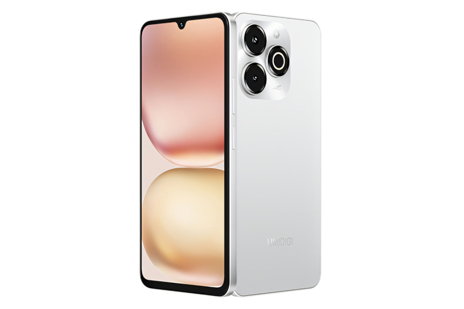 پنل جلو و پشت گوشی موبایل اومی دیجی UMIDIGI G100x 5G نقره ای