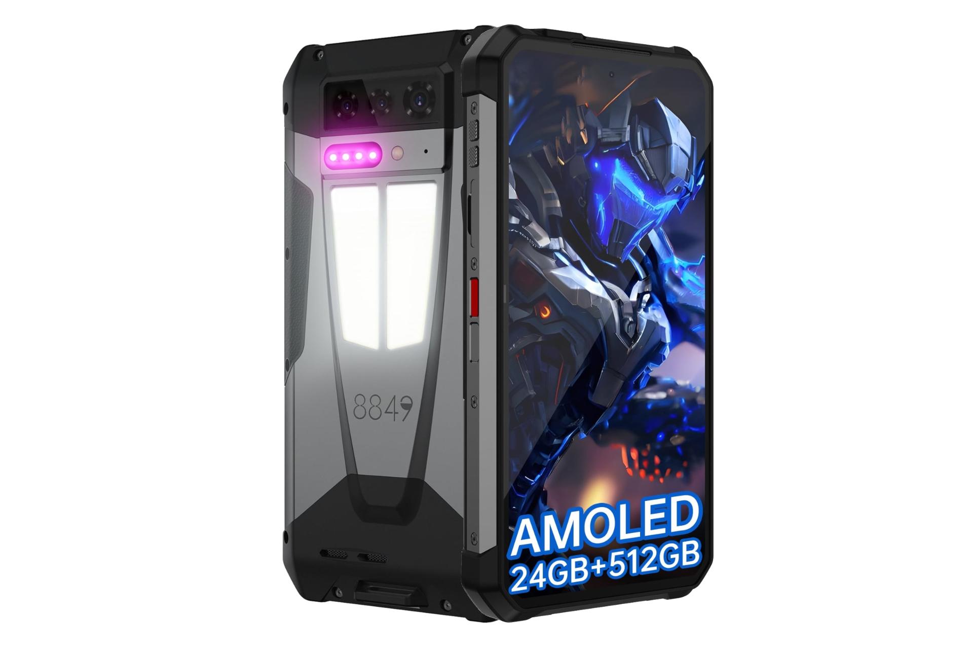 پنل جلو و پشت گوشی موبایل یونی هرتز Unihertz Tank 4